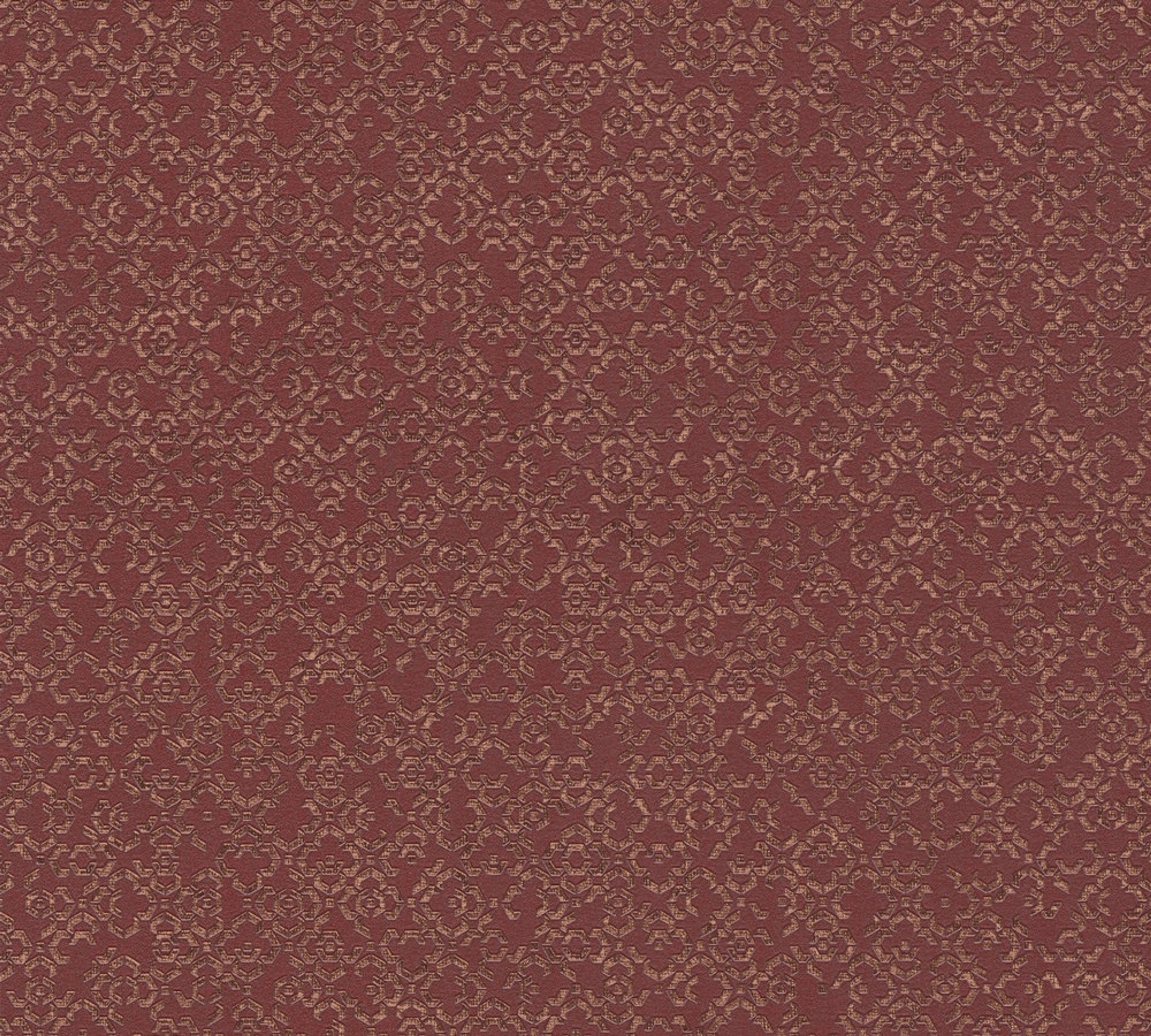Said - Marrakesch strukturtapet i röd metallic tapet med orientaliskt mönster i röd. Från kollektionen metropolitan stories 2. Nonwoven-material med rak passning. Passar i vardagsrum och matsal.