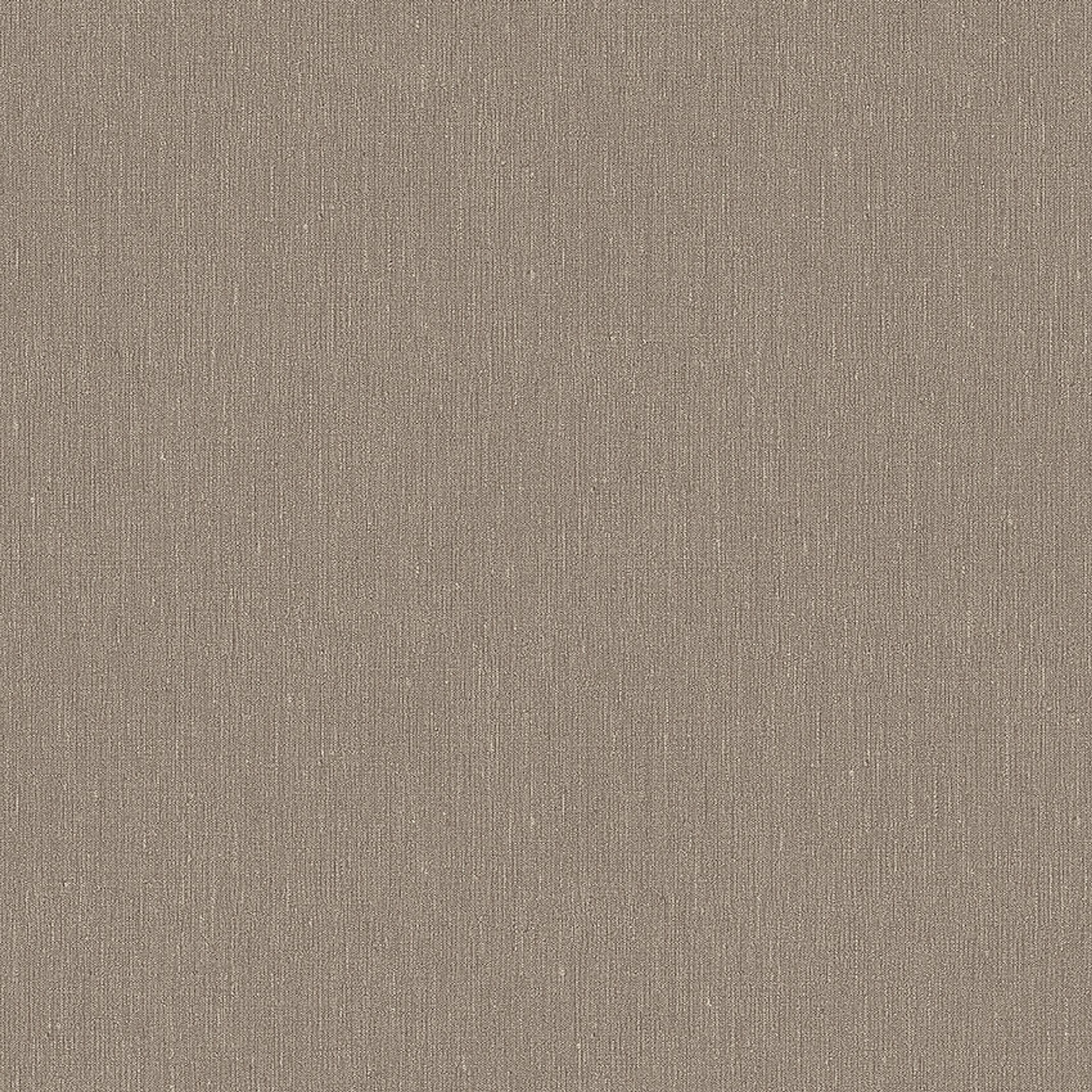 Vintage Wood tapet med enfargat, textilimitation mönster i brun. Från kollektionen Linen. Nonwoven-material. Passar i vardagsrum och matsal.