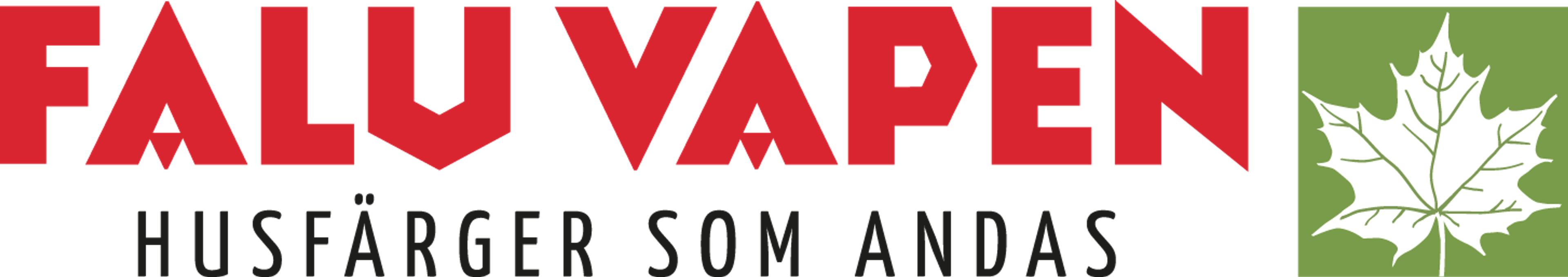 Falu Vapen logo rödfärg colorama