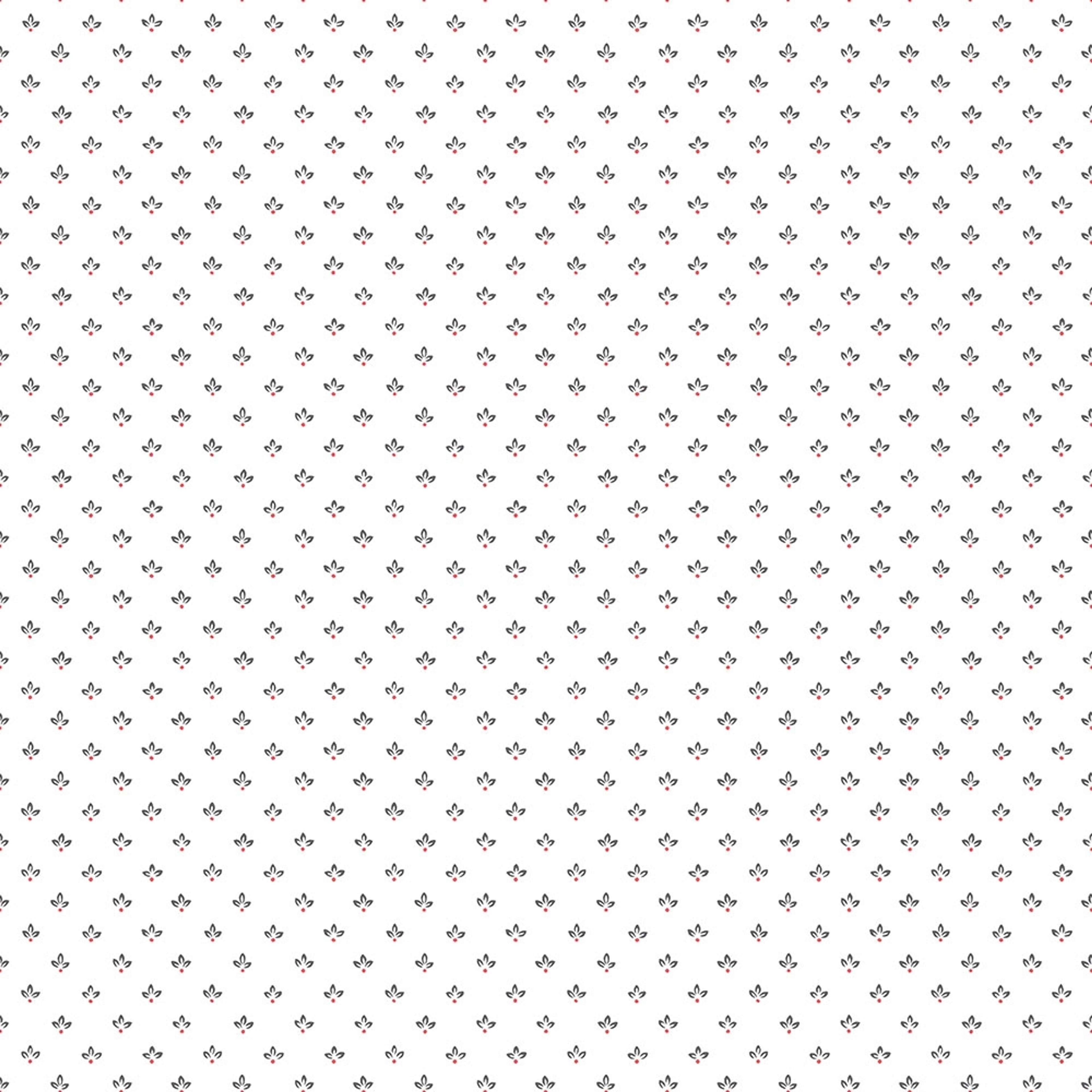 Tri Leaf tapet i vit och svart. Från kollektionen Just Kitchens. Nonwoven-material med rak passning.