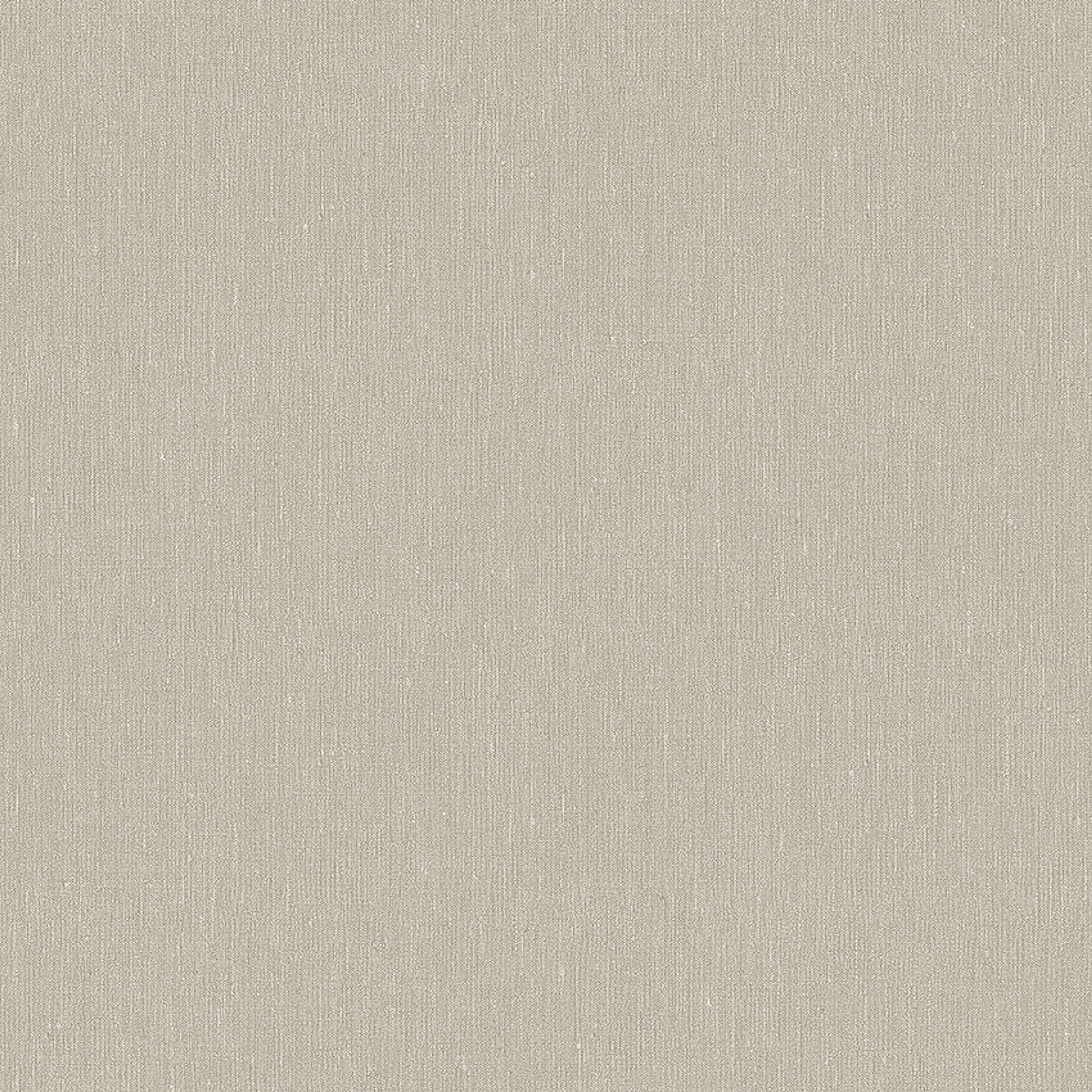 Linen Fiber tapet med enfargat, textilimitation mönster i beige. Från kollektionen Linen. Nonwoven-material. Passar i vardagsrum och matsal.