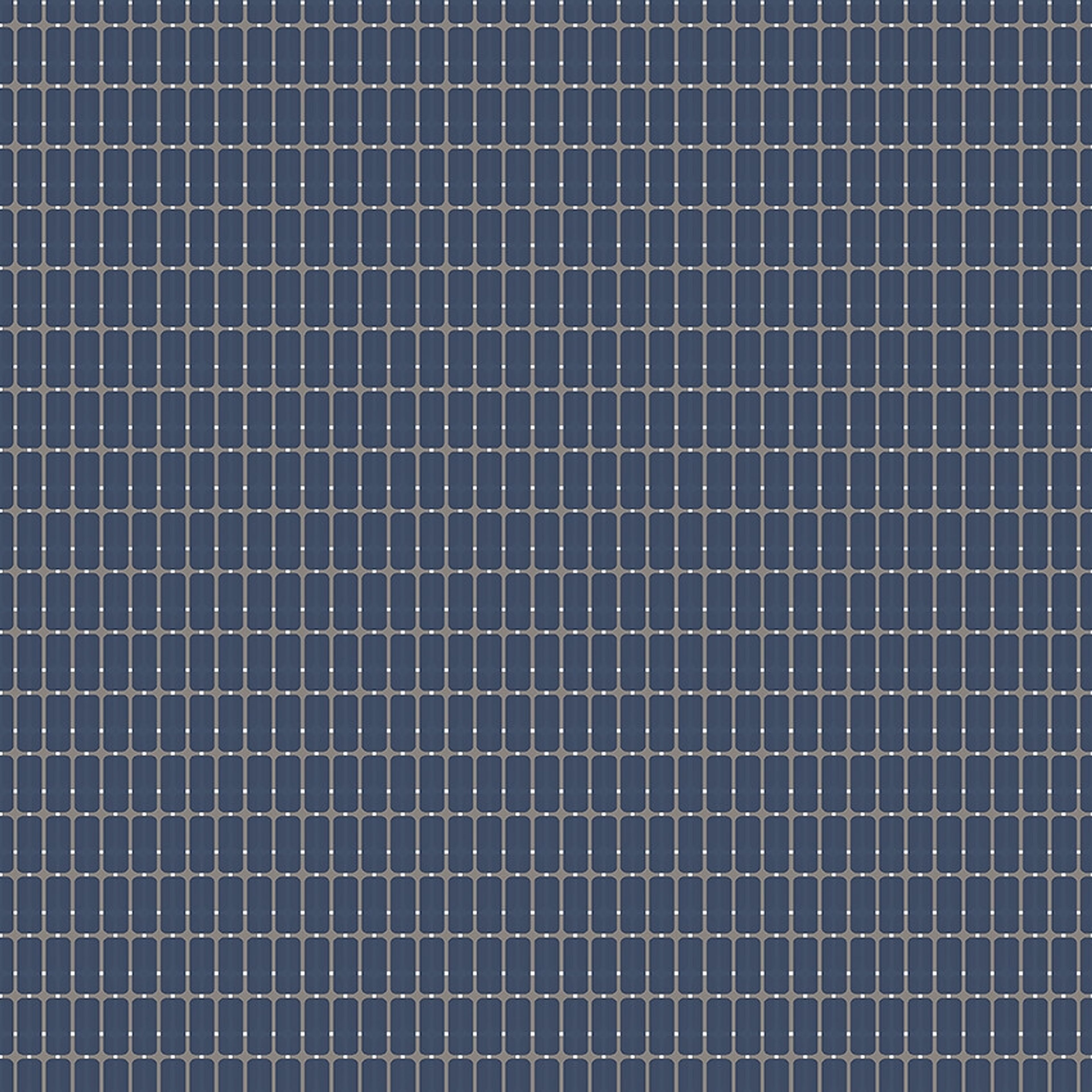 Alvar Aalto M.I.T tapet med rutigt, retro mönster i blå. Från kollektionen Scandinavian Designers III. Nonwoven-material med rak passning. Vintage-stil.