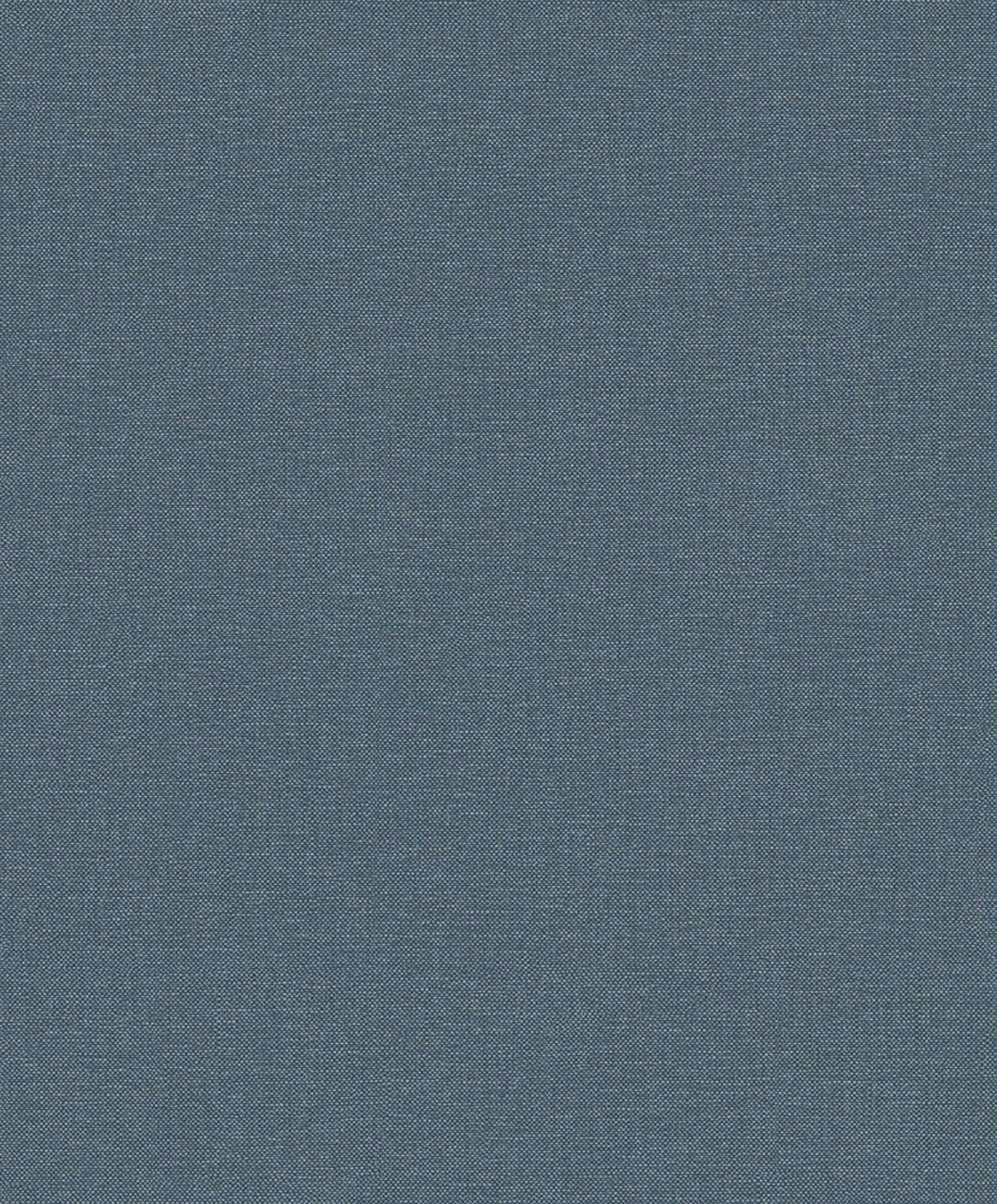 Textil blå, tapet tapet enfärgad i blå. Från kollektionen Linum 2. Nonwoven-material.