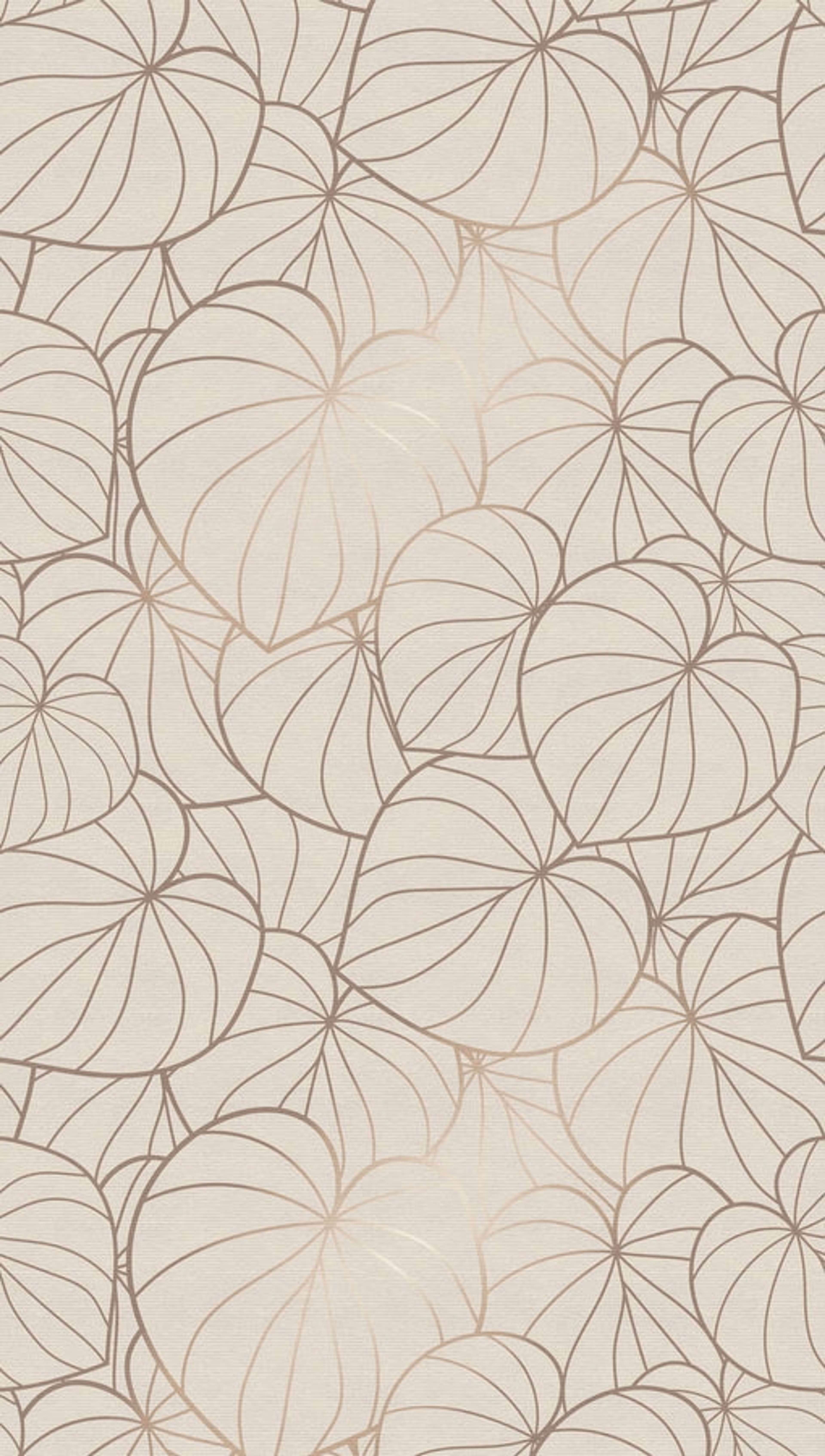 Graphics tapet med grafiskt mönster i rosa. Från kollektionen The Wall. Nonwoven-material. Passar i vardagsrum och matsal.