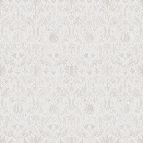 Ludvig småblommig, ljust beige tapet från Midbec med blommigt mönster i beige. Från kollektionen Blomstermåla. Nonwoven-material med rak passning.
