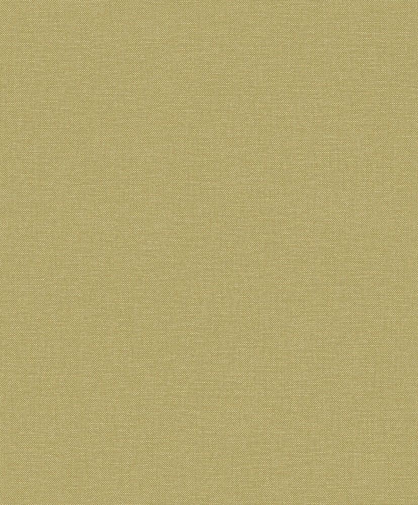 Textil senap, tapet tapet enfärgad i gul och grön. Från kollektionen Linum 2. Nonwoven-material.
