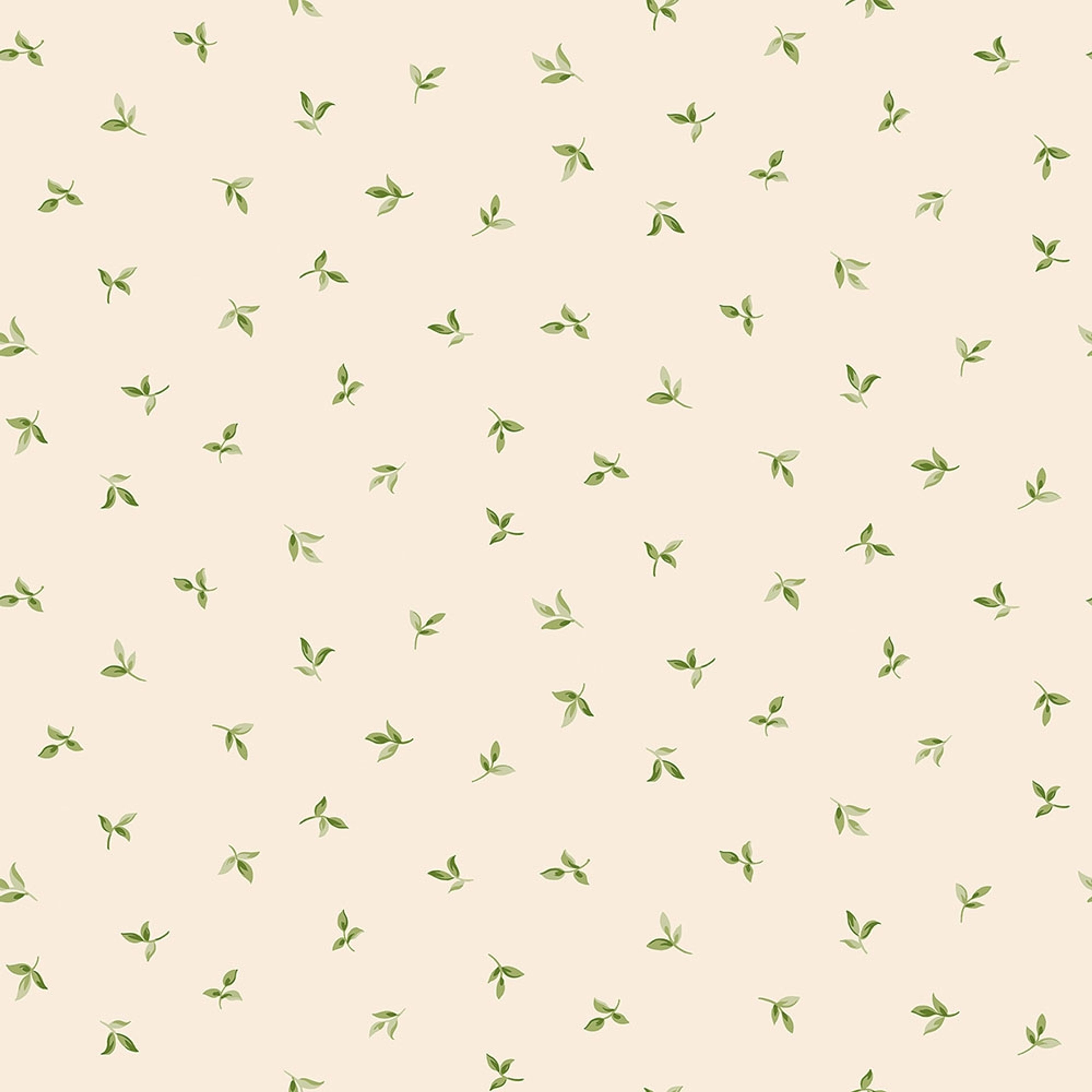 Leaf Toss tapet med djur mönster i grön och beige. Från kollektionen Just Kitchens. Nonwoven-material med rak passning.