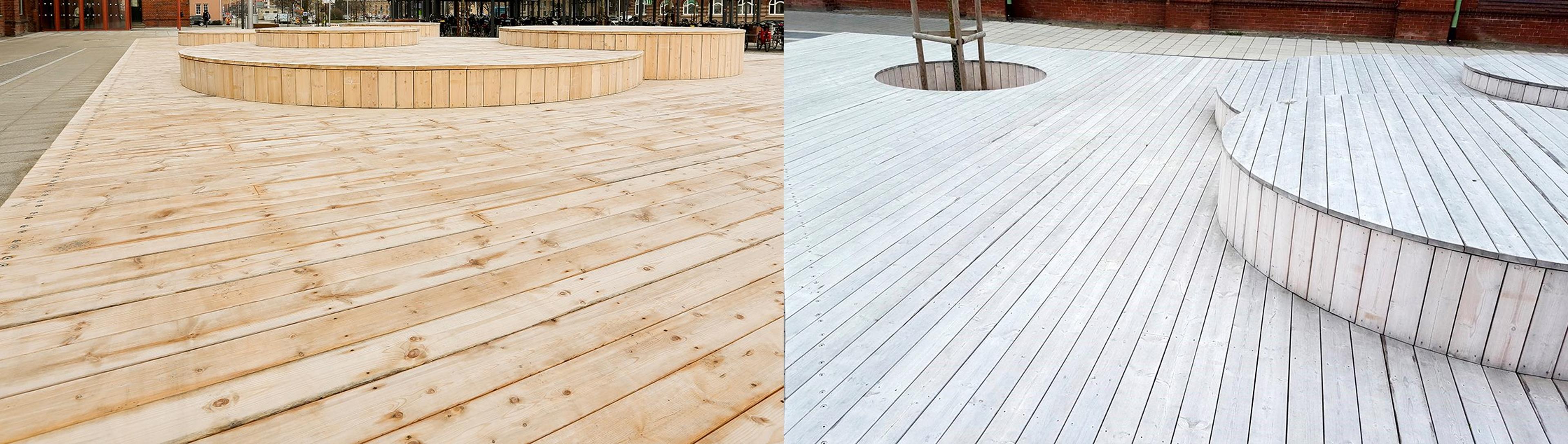 Organowood ytbehandling silvergrå banner colorama