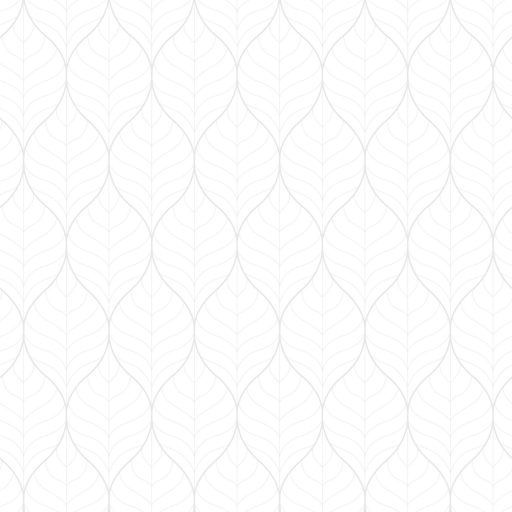 Blad, Silver tapet från duro med botaniskt mönster i vit. Från kollektionen Natur. Nonwoven-material med rak passning. Vintage, stram-stil.