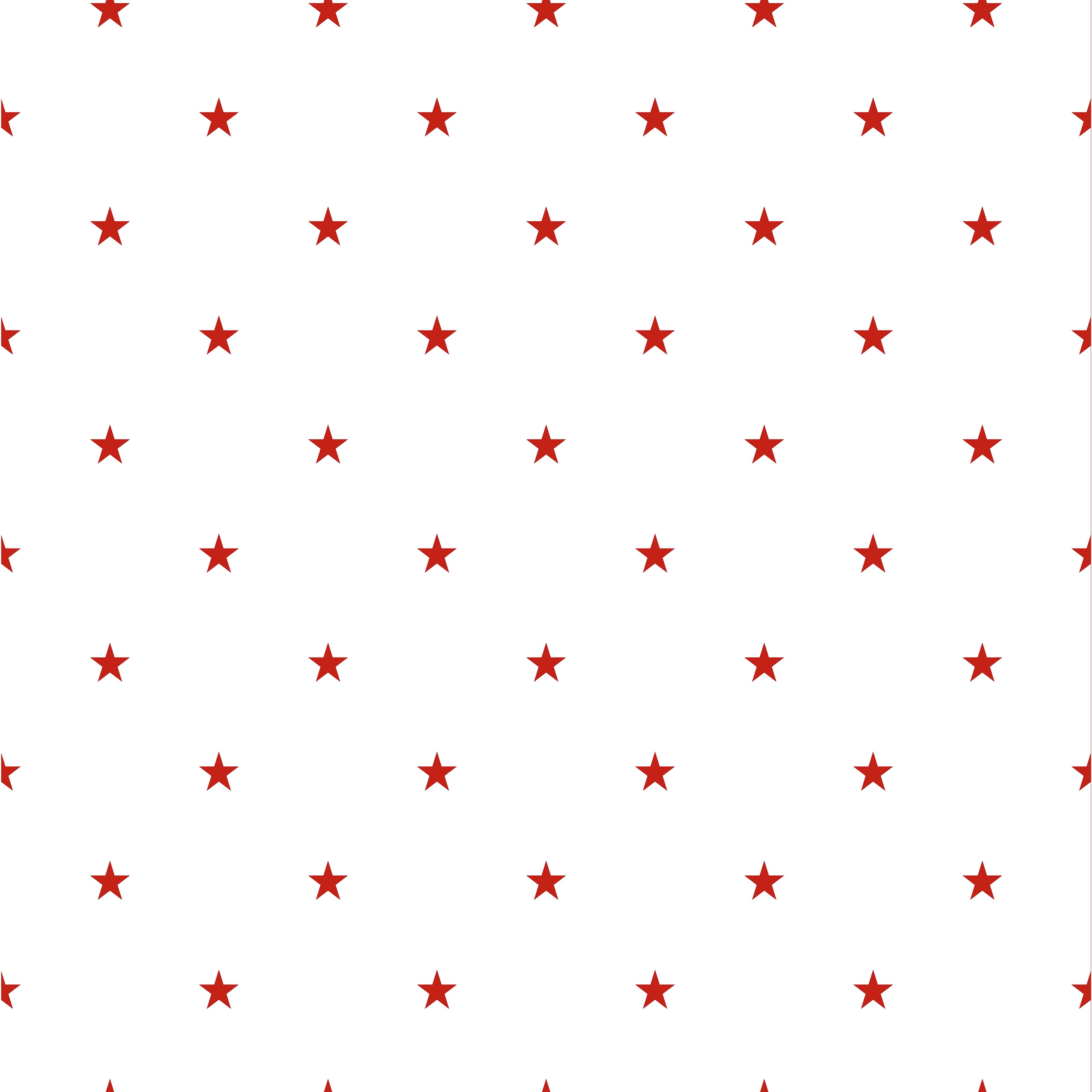 Star, röd tapet från duro med geometriskt mönster i röd. Från kollektionen Duro 1900. Nonwoven-material med rak mönsterpassning.