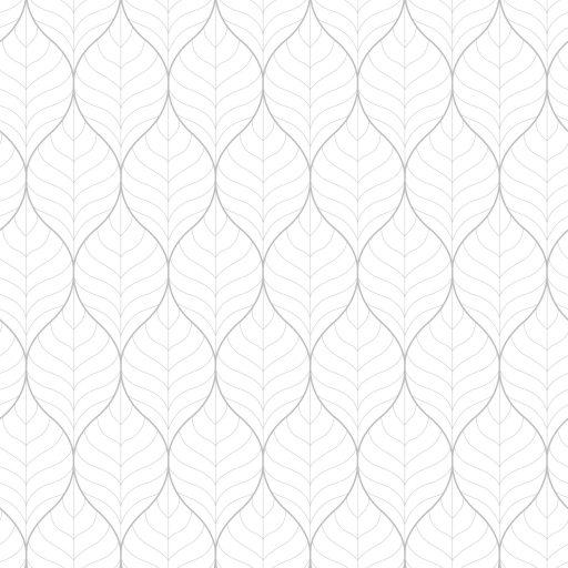 Blad, Grå tapet från duro med botaniskt mönster i grå. Från kollektionen Natur. Nonwoven-material med rak passning.