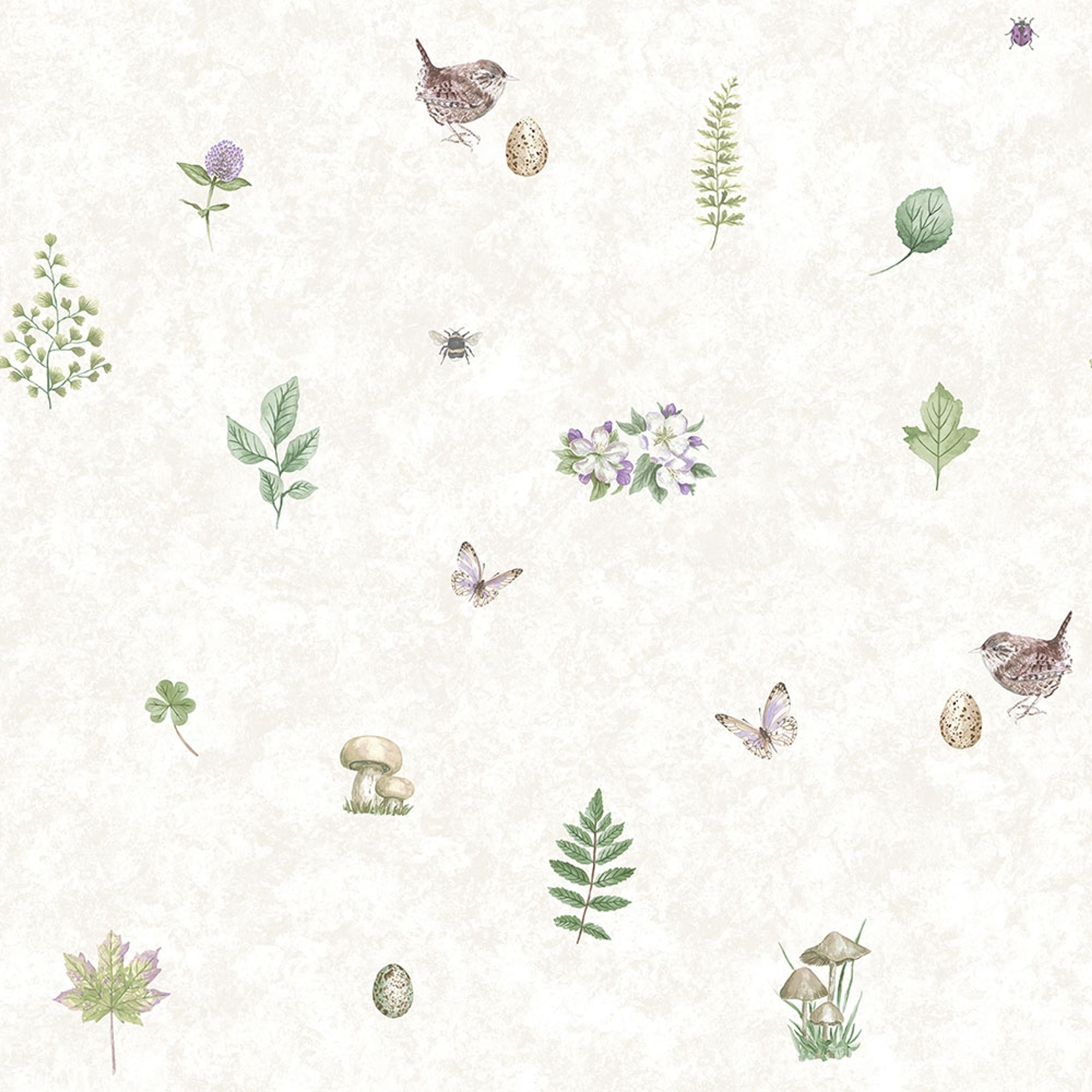 Meadow Spot tapet. Från kollektionen Just Kitchens. Nonwoven-material med rak passning.