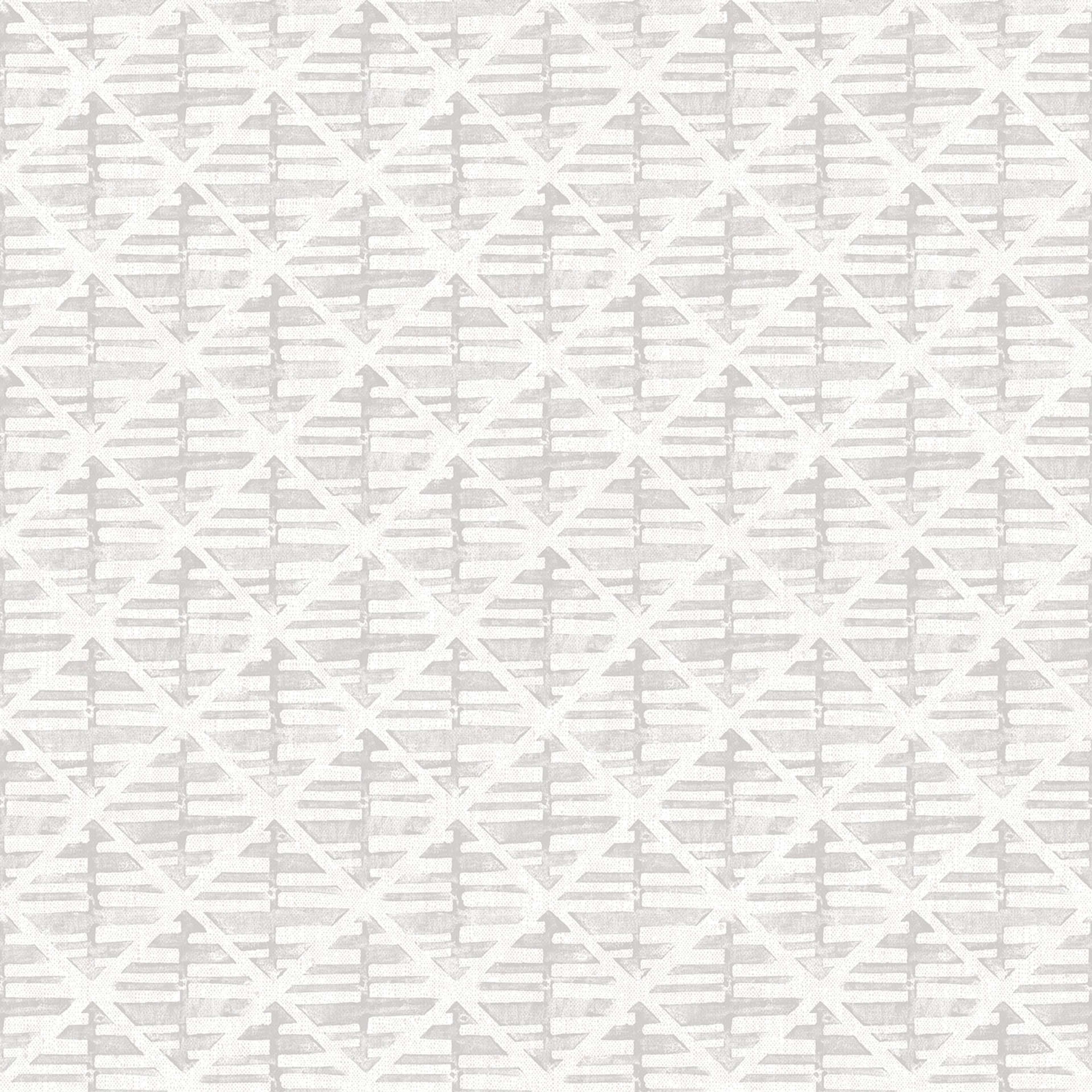Block Print tapet i grå tapet med rutigt mönster i grå. Från kollektionen bazaar. Nonwoven-material med rak passning. Passar i vardagsrum och matsal.