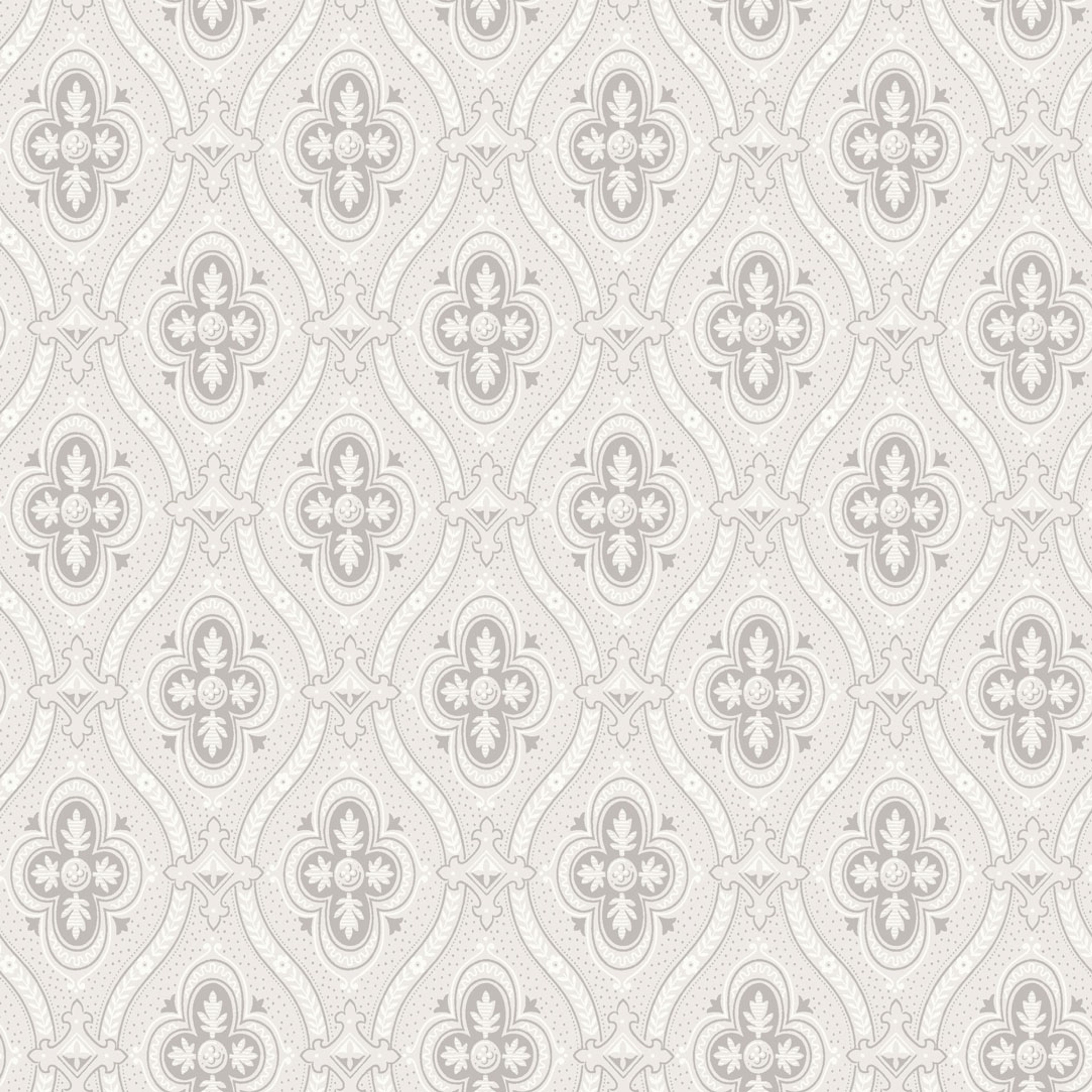 Pigkammaren tapet från Boråstapeter med medaljonger mönster i beige. Från kollektionen anno. Nonwoven-material med rak passning. Lyx, country-stil. Passar i sovrum och matsal.