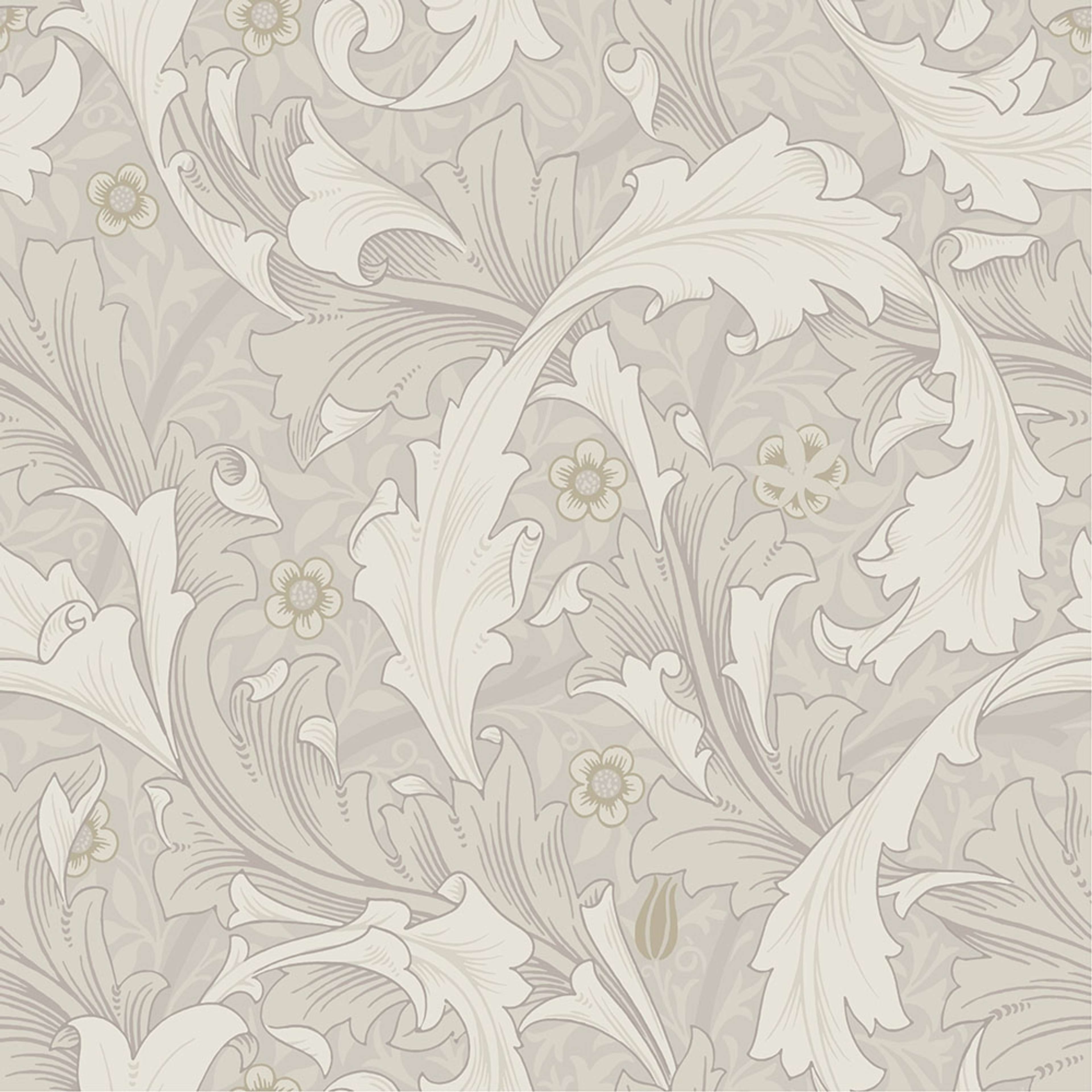 Granville, beige tapet tapet från Midbec med botaniskt, blommigt mönster. Från kollektionen Hidden Treasures vol 1. Nonwoven-material med rak passning.