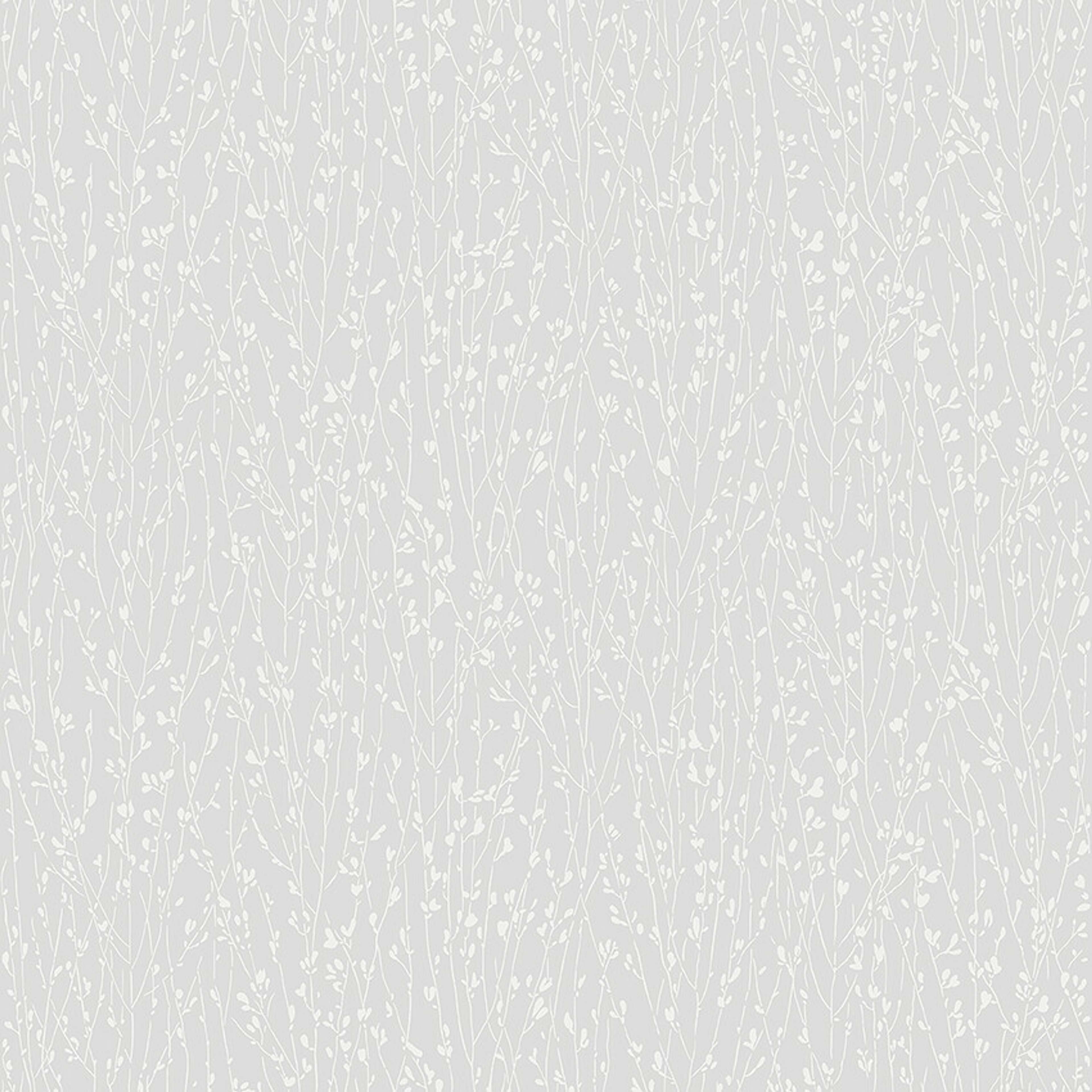 Elias 38714, tapet tapet med botaniskt mönster i grå. Från kollektionen Borosan Bas. Nonwoven-material.