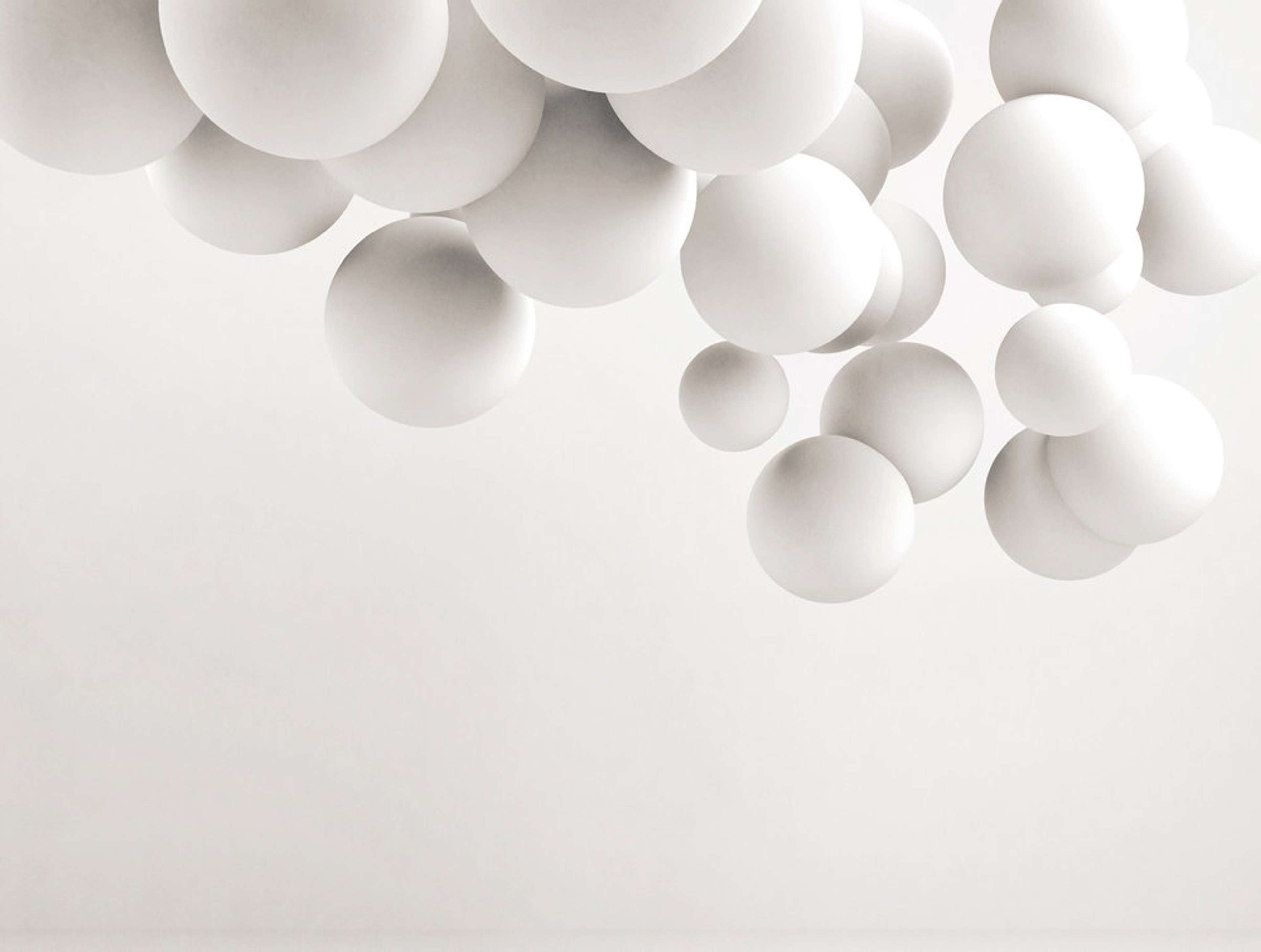 Graphics tapet med grafiskt mönster i vit. Från kollektionen The Wall. Nonwoven-material. Passar i vardagsrum och matsal.