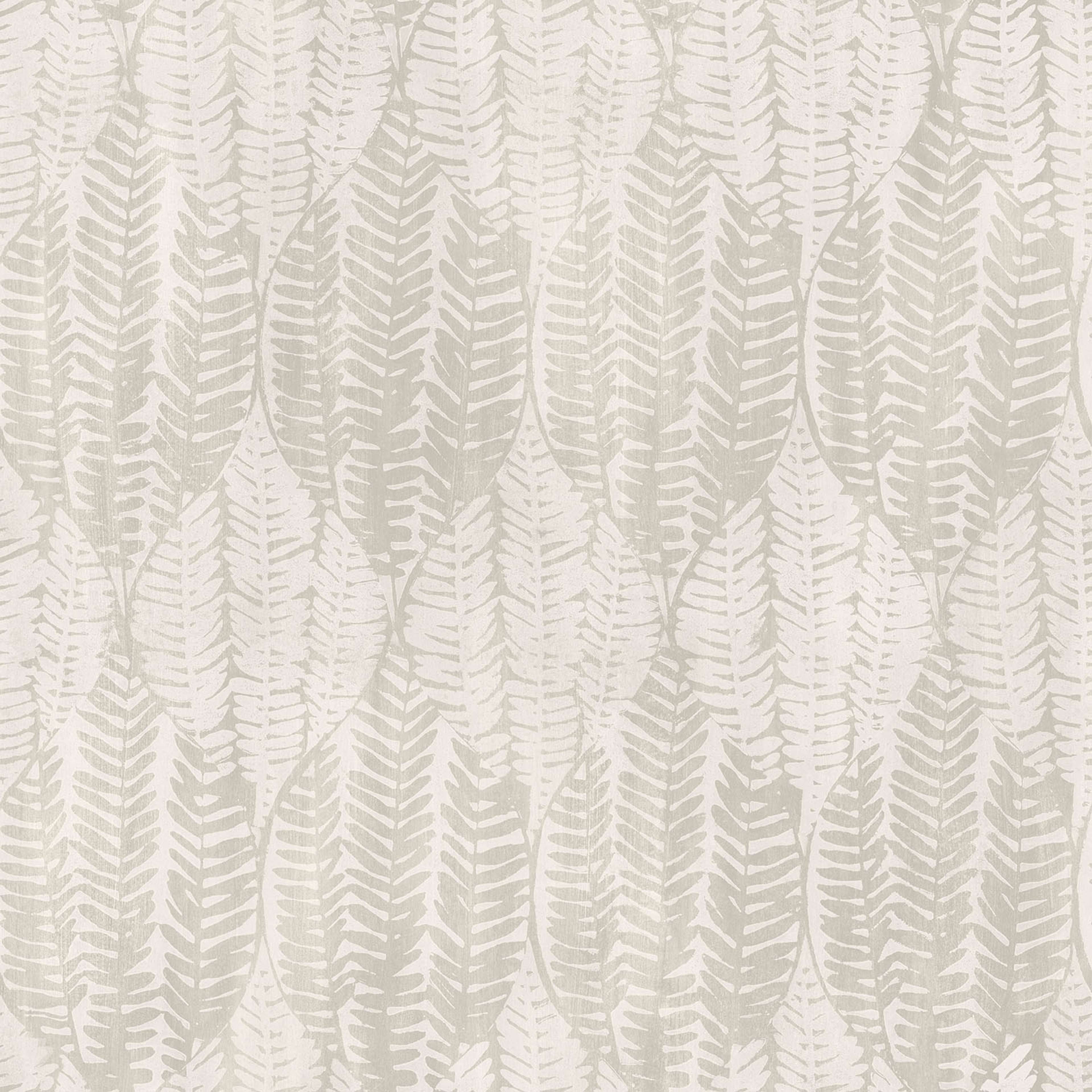 Wasabi Leaves tapet i beige tapet med grafiskt mönster i beige. Från kollektionen bazaar. Nonwoven-material med rak passning. Passar i vardagsrum och matsal.