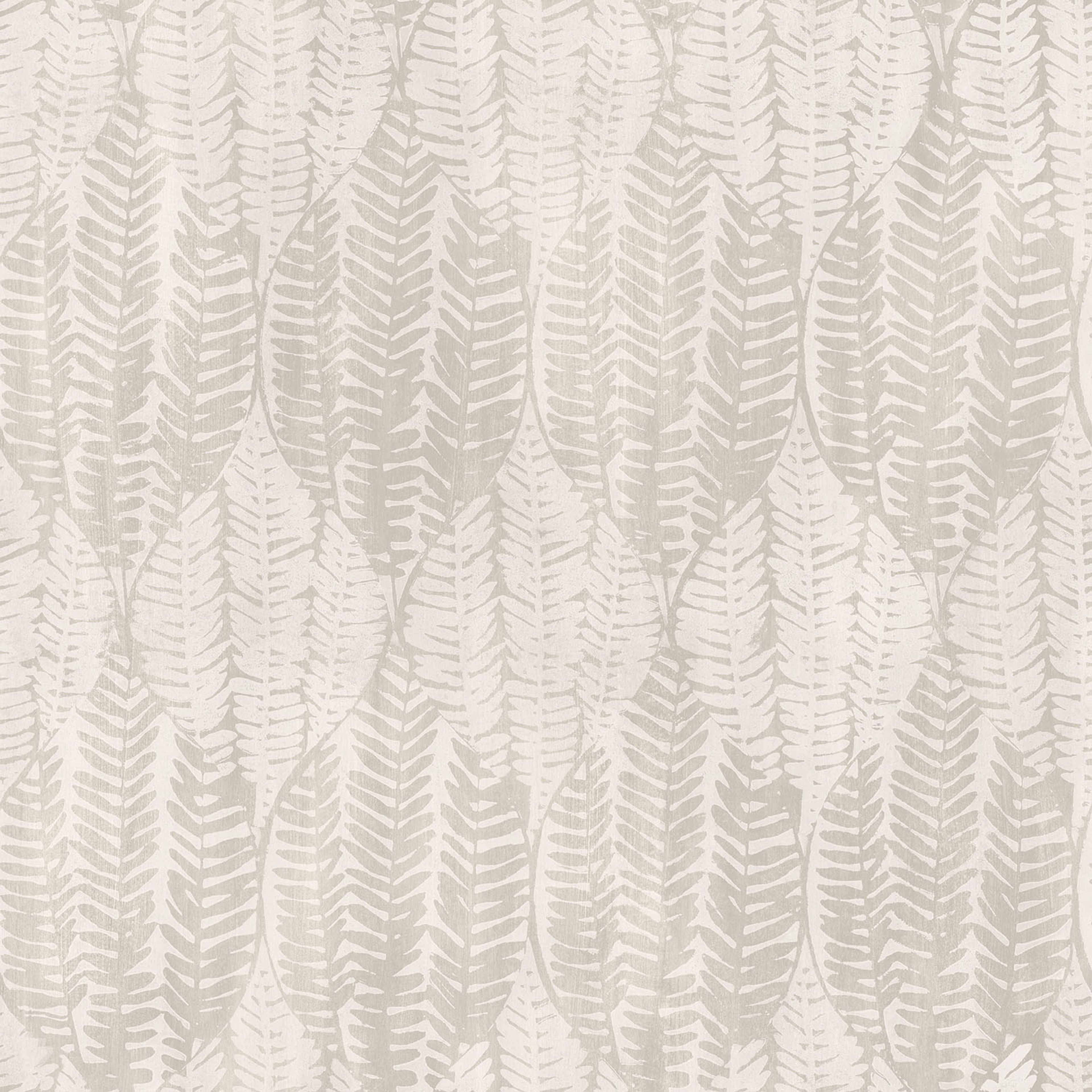 Wasabi Leaves tapet i beige tapet med grafiskt mönster i beige. Från kollektionen bazaar. Nonwoven-material med rak passning. Passar i vardagsrum och matsal.