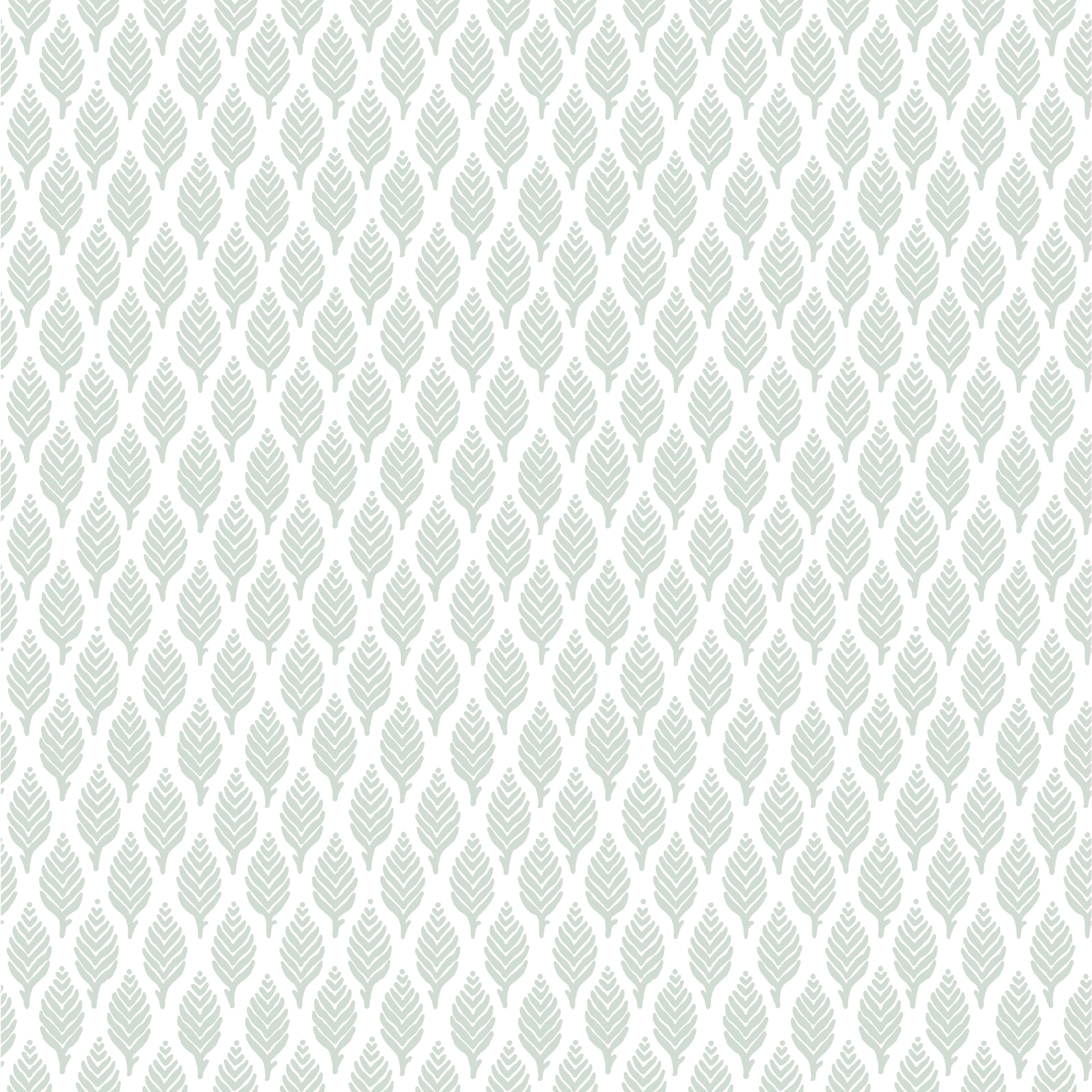 Dun, grön tapet från duro med geometriskt mönster i grön. Från kollektionen Duro 1900. Nonwoven-material med rak mönsterpassning.