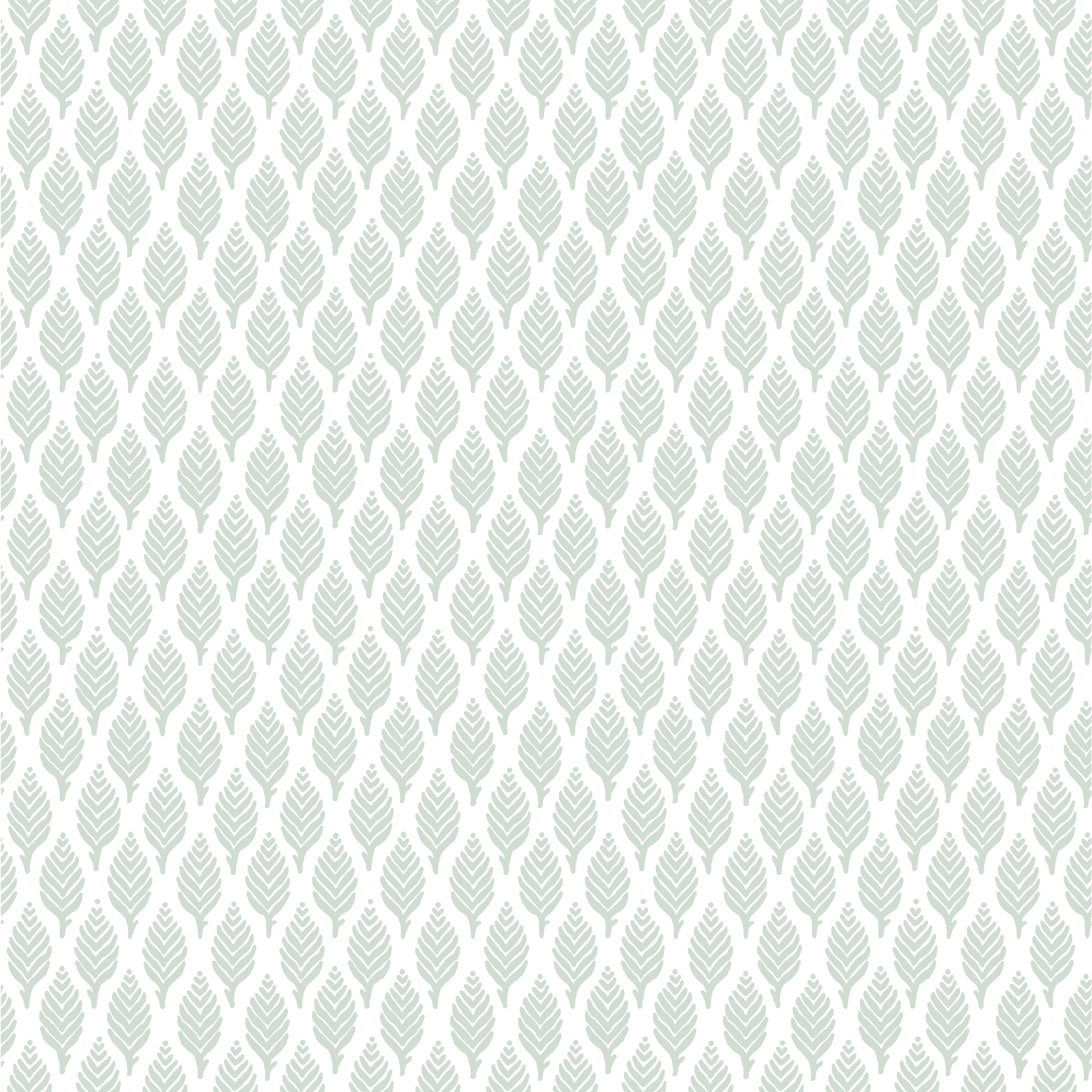 Dun, grön tapet från duro med geometriskt mönster i grön. Från kollektionen Duro 1900. Nonwoven-material med rak mönsterpassning.