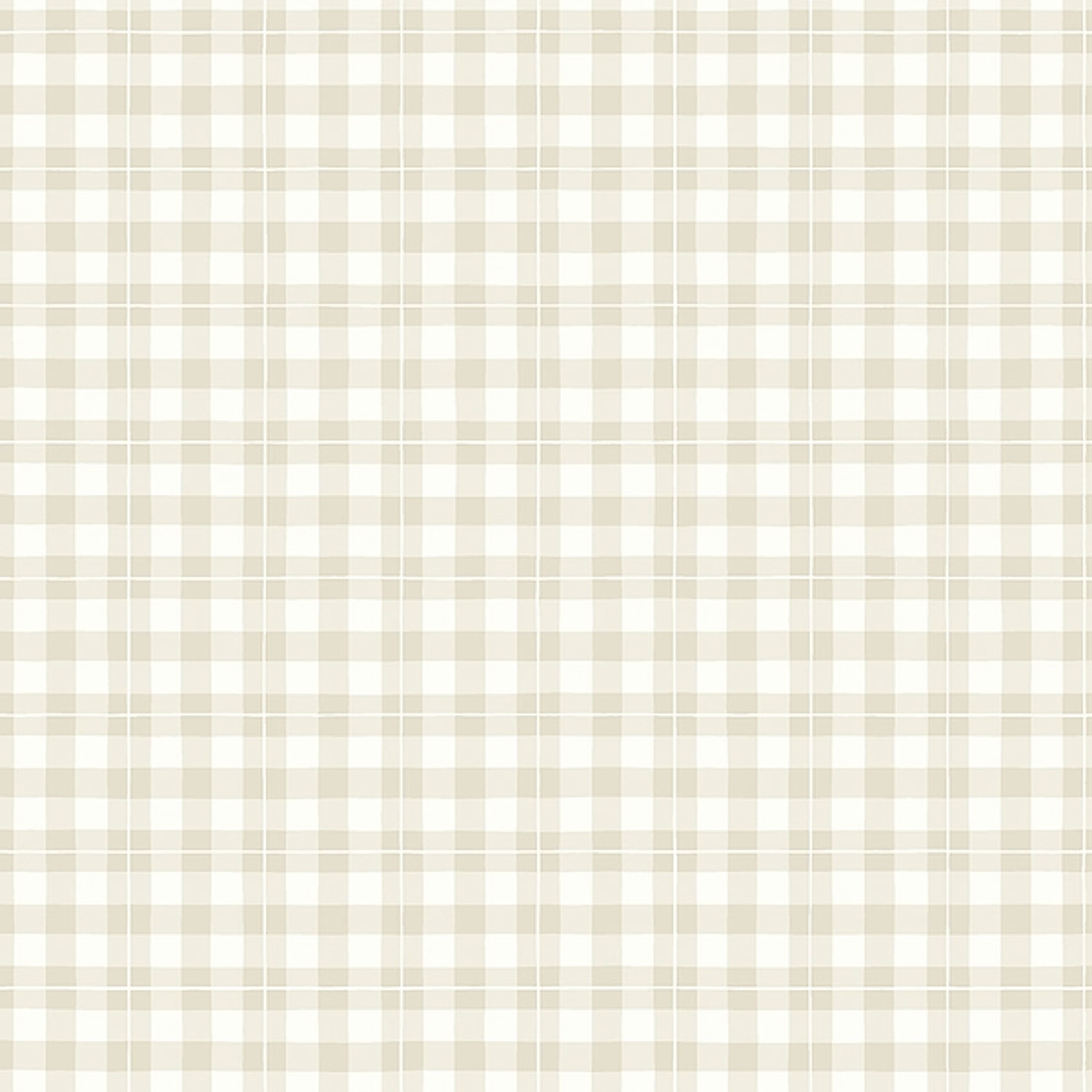 Frida tapet från Boråstapeter med rutigt mönster i beige. Från kollektionen Falsterbo III. Nonwoven-material med rak passning.