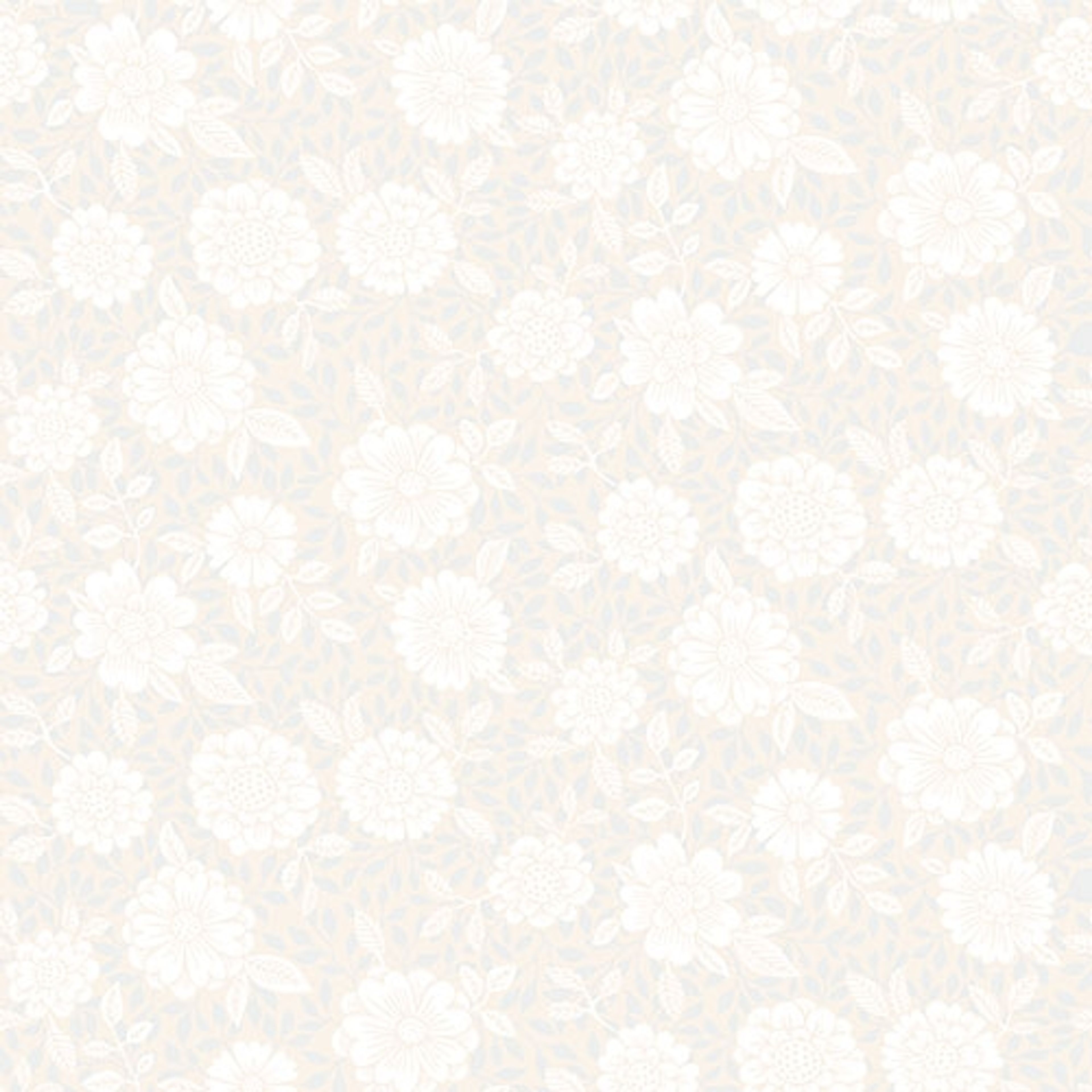 Lizette tapet med blommigt mönster i beige. Från kollektionen skogsgläntan. Nonwoven-material med rak passning. Passar i vardagsrum, sovrum och matsal.