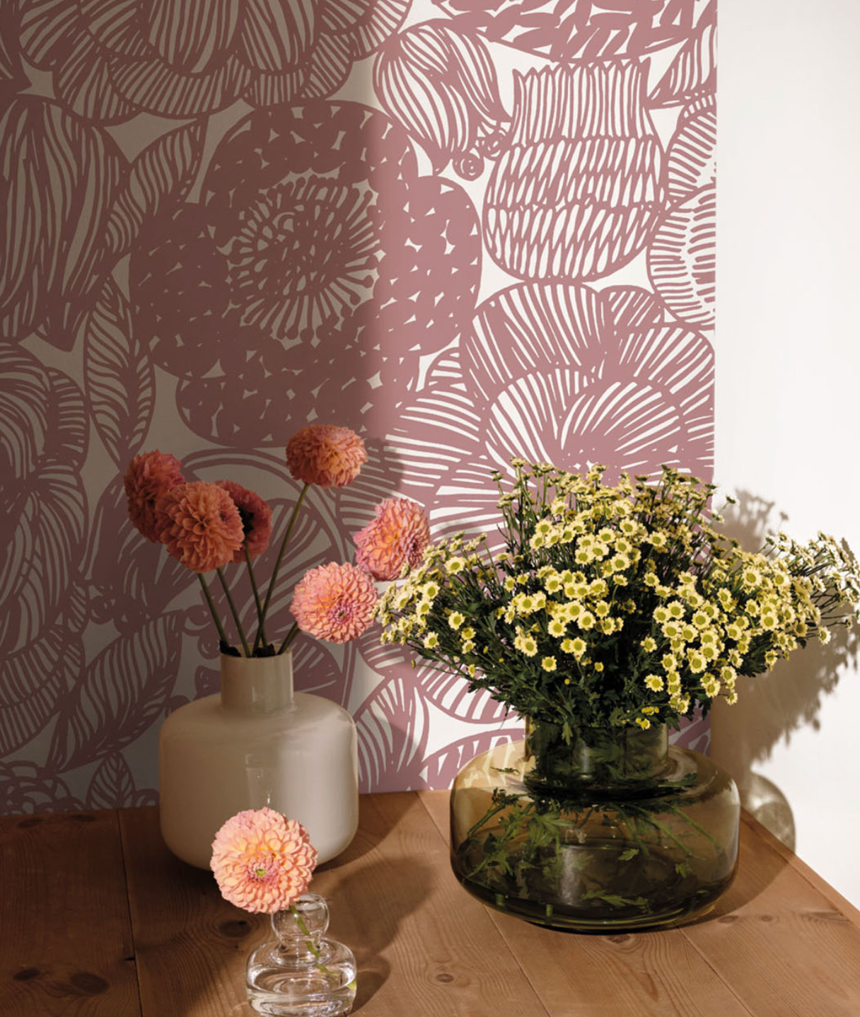 marimekko tapeter från midbec