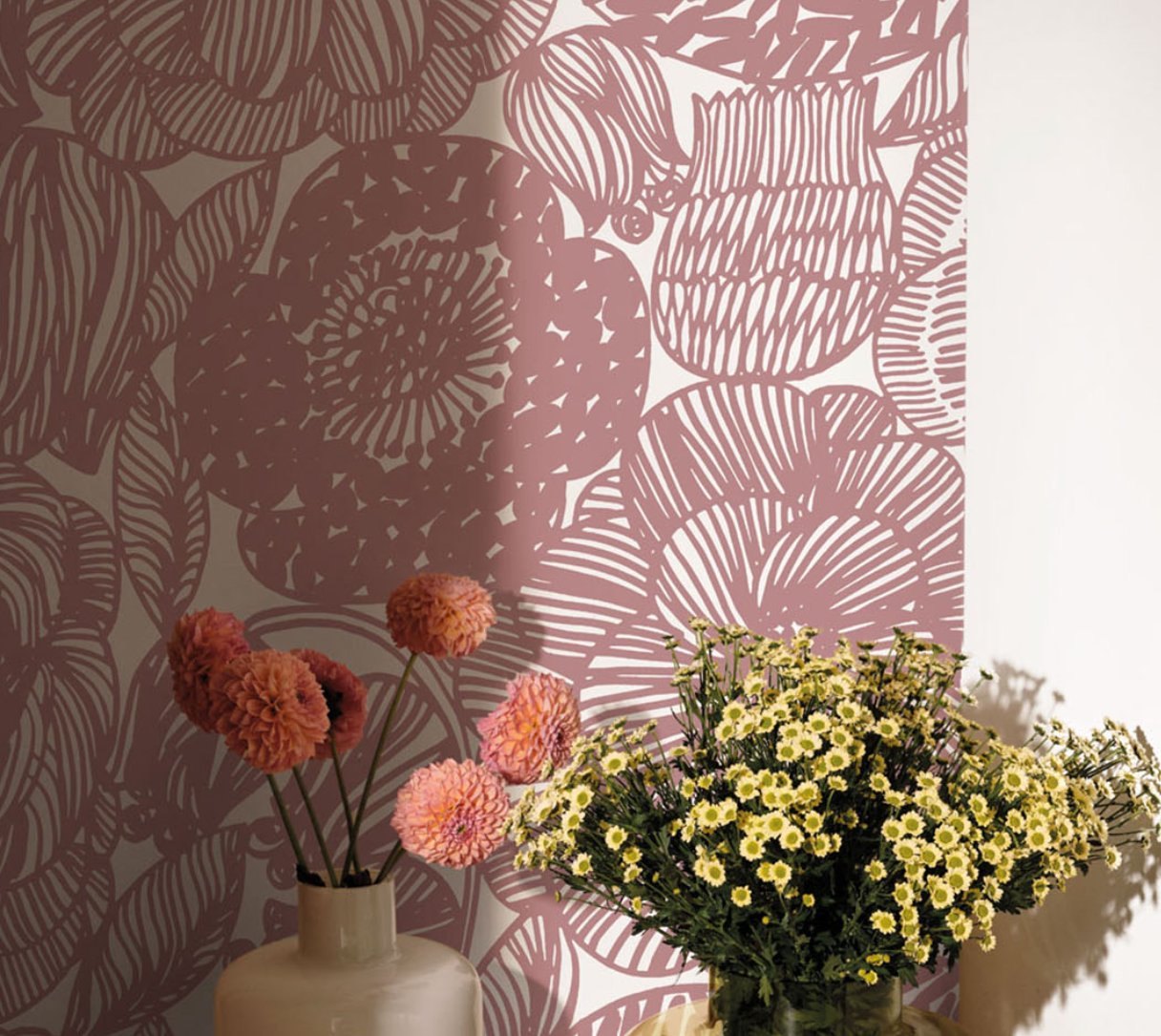 marimekko tapeter från midbec