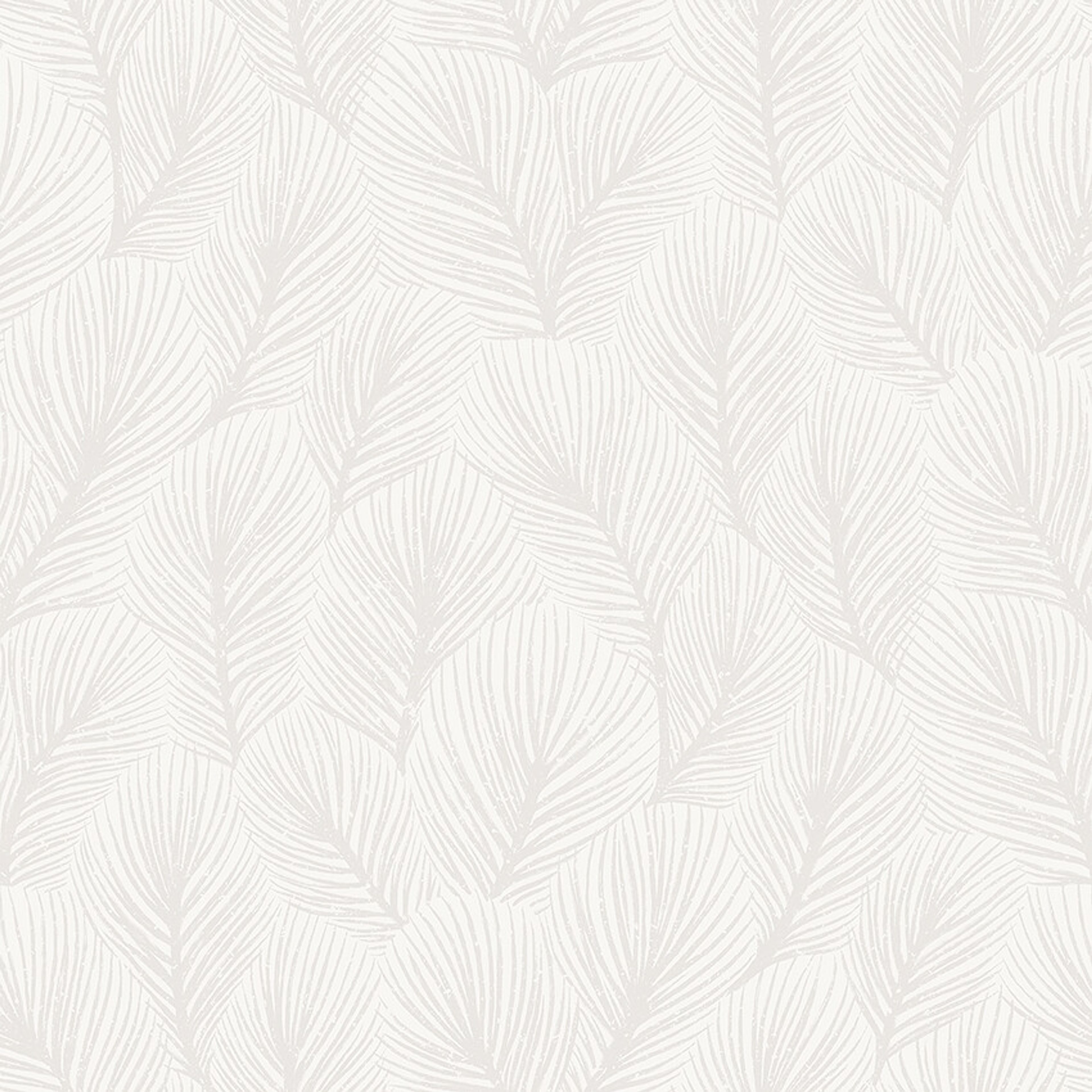 Pine Tree tapet med botaniskt mönster i vit. Från kollektionen Woodland. Nonwoven-material med rak passning.