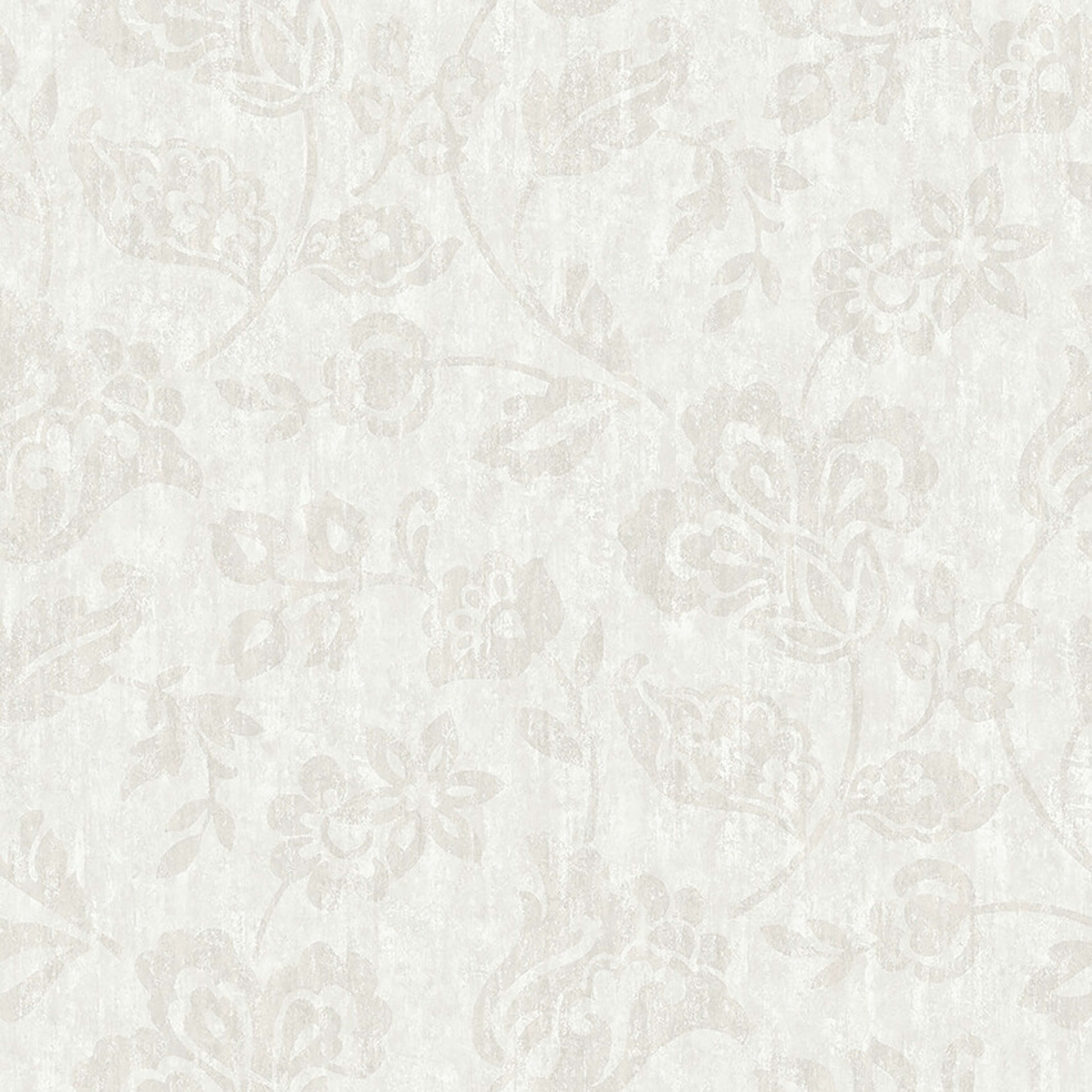 Cornelia 38741, tapet tapet med blommigt mönster i cream. Från kollektionen Borosan Hem. Nonwoven-material med rak passning.