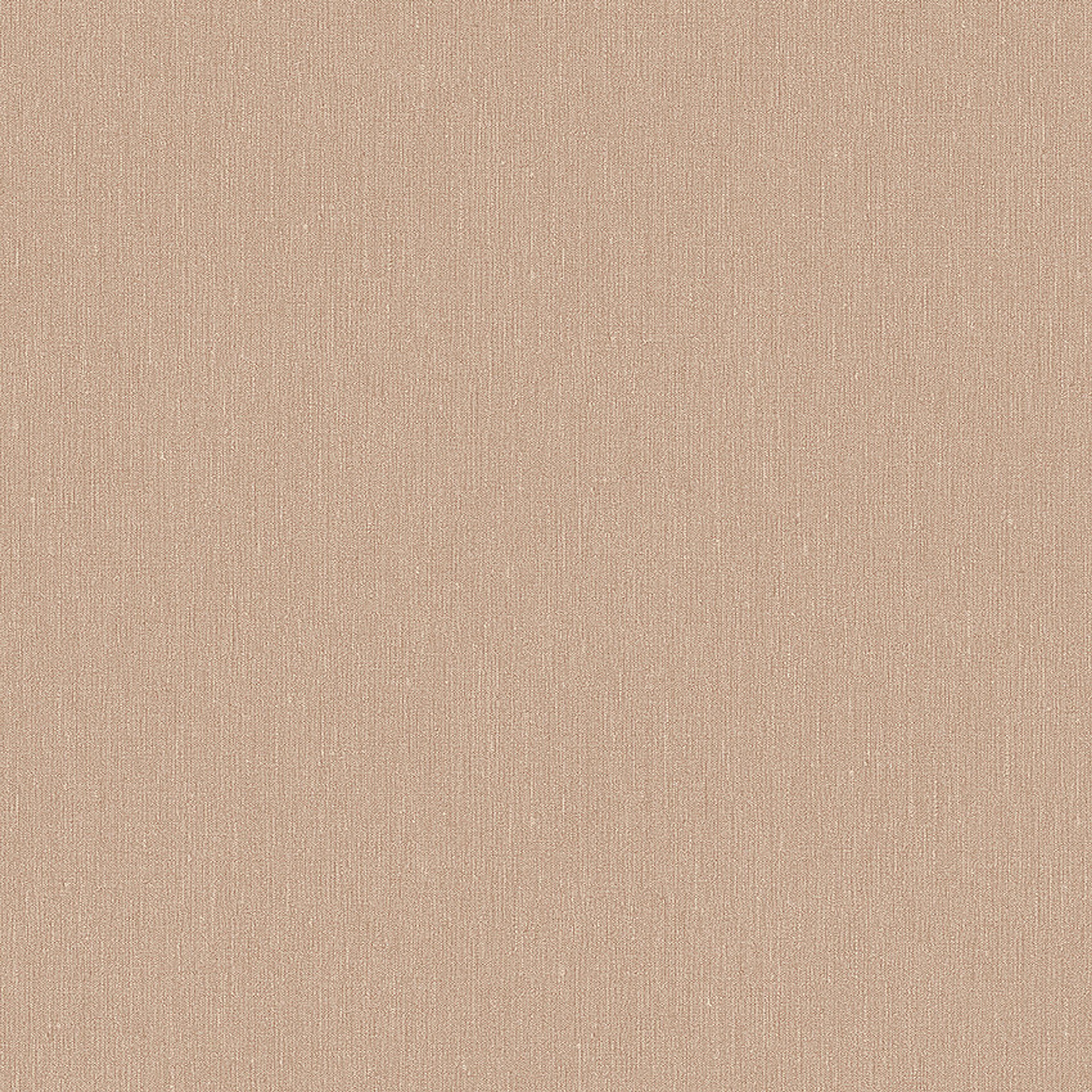 Terracotta Linen tapet med enfargat, textilimitation mönster i röd. Från kollektionen Linen. Nonwoven-material. Passar i vardagsrum och matsal.