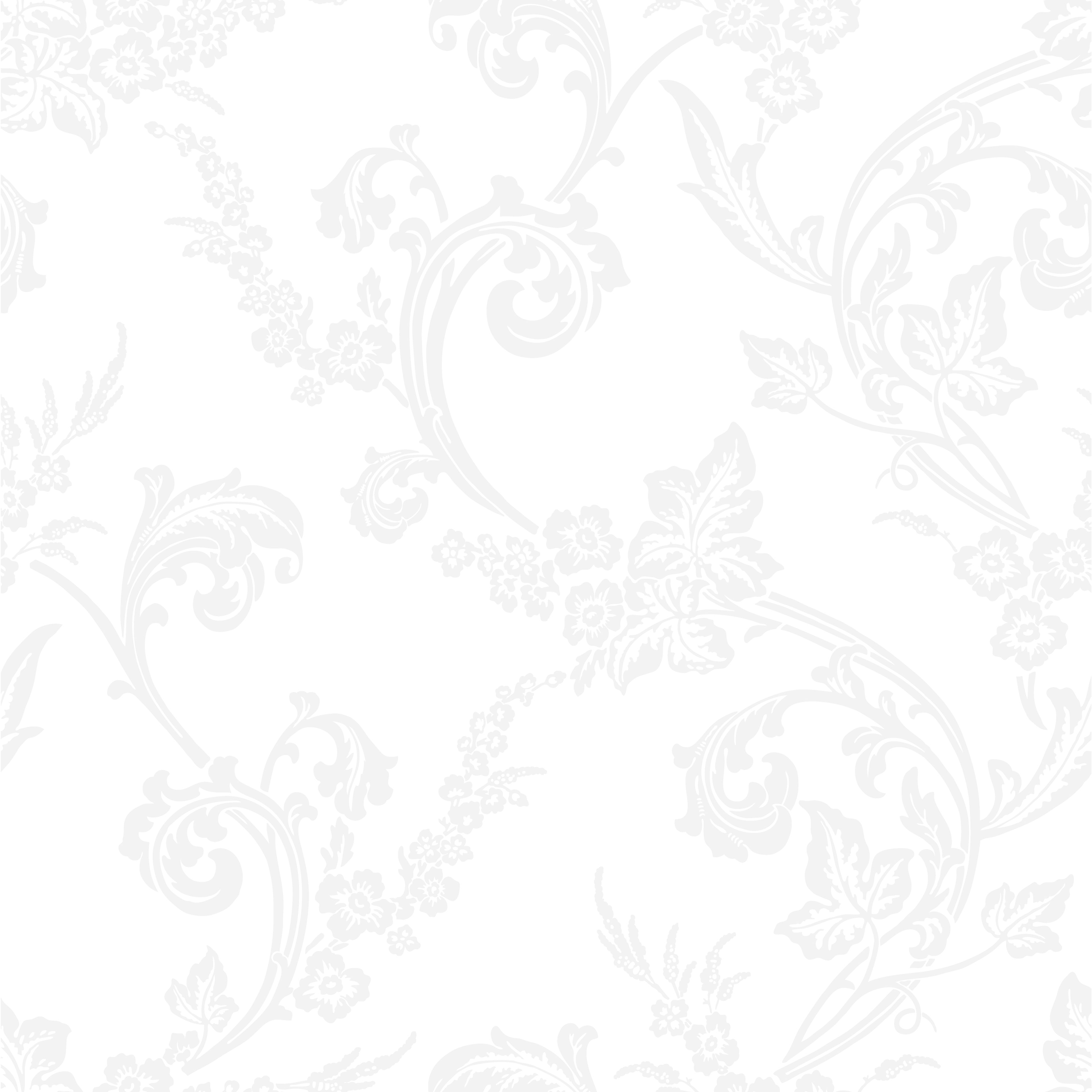 Johannelund, silver tapet från duro med geometriskt, blommigt mönster i silver. Från kollektionen Duro 1900. Nonwoven-material med rak mönsterpassning.