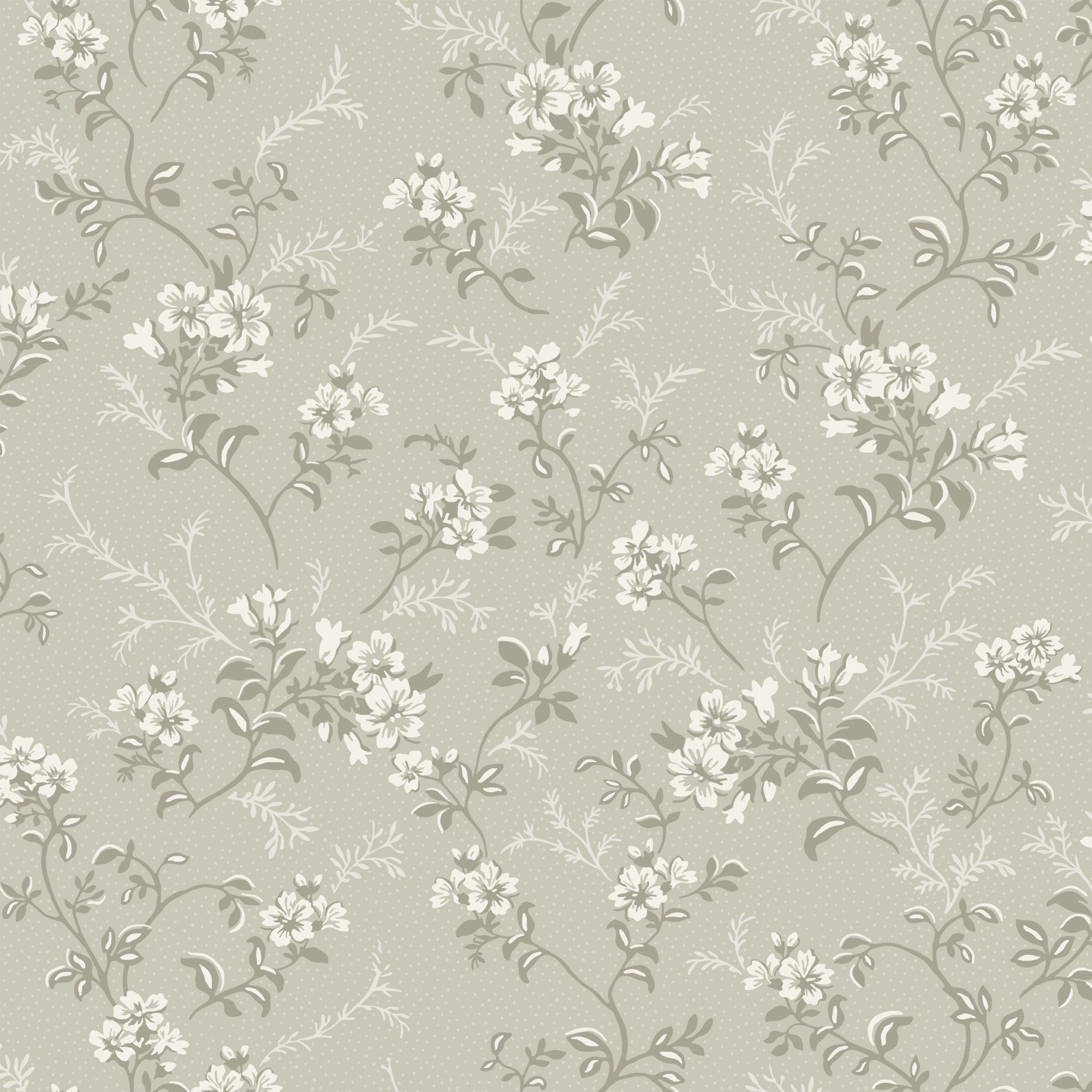 Sonja Beige tapet med blommigt mönster i beige. Från kollektionen Flora. Nonwoven-material med förskjuten passning.