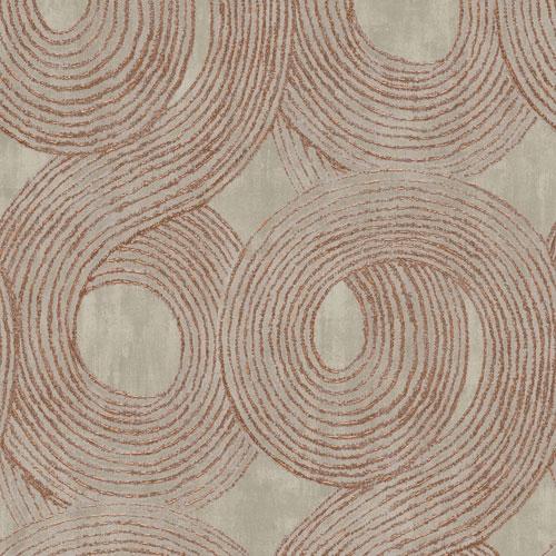 Ohin Hazel tapet tapet från Midbec med geometriskt mönster i beige. Från kollektionen Tribute. Nonwoven-material med rak passning. Passar i vardagsrum, matsal och hall.