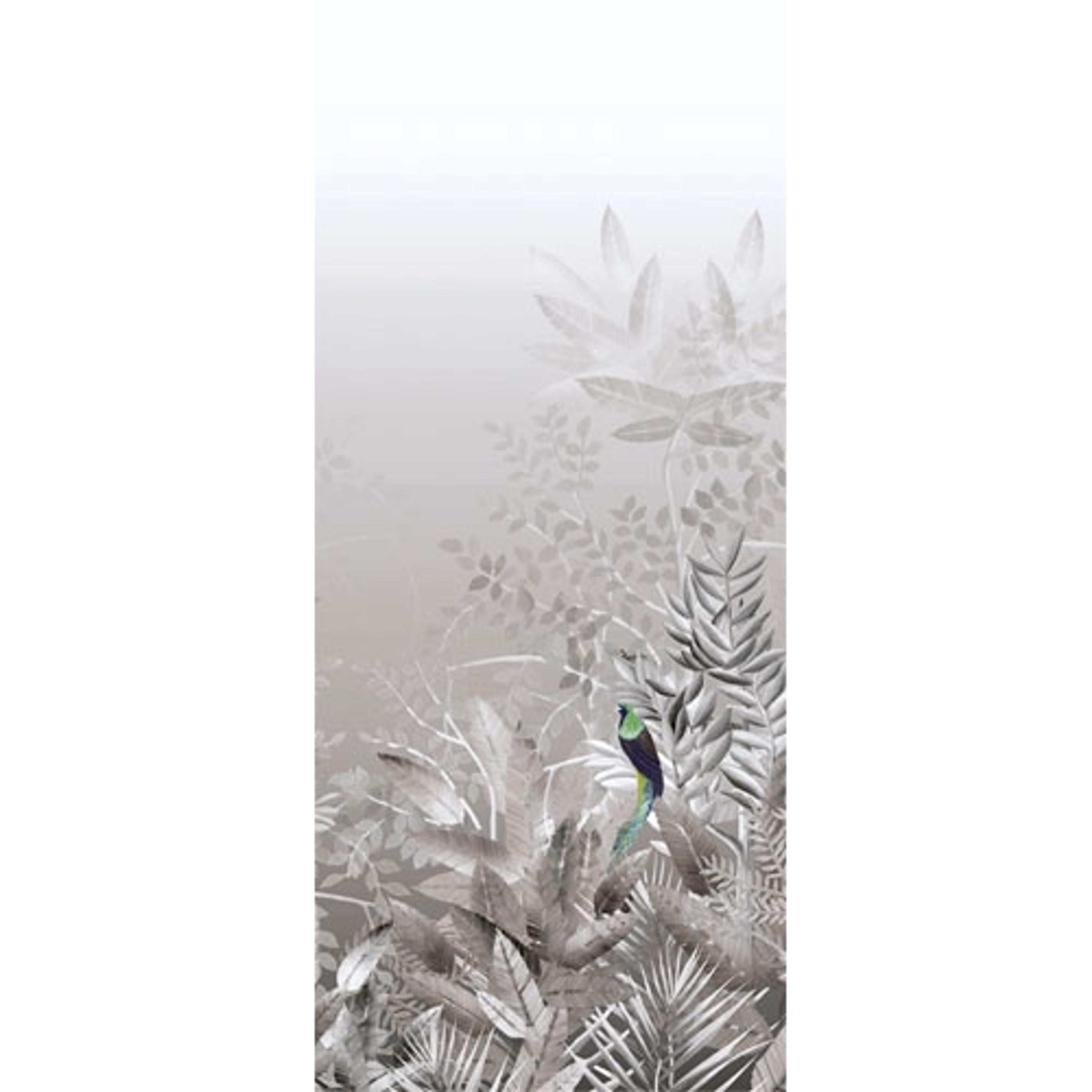 Tribute Lunar tapet tapet från Midbec med botaniskt mönster i grå. Från kollektionen Tribute. Nonwoven-material. Passar i vardagsrum, matsal och hall.