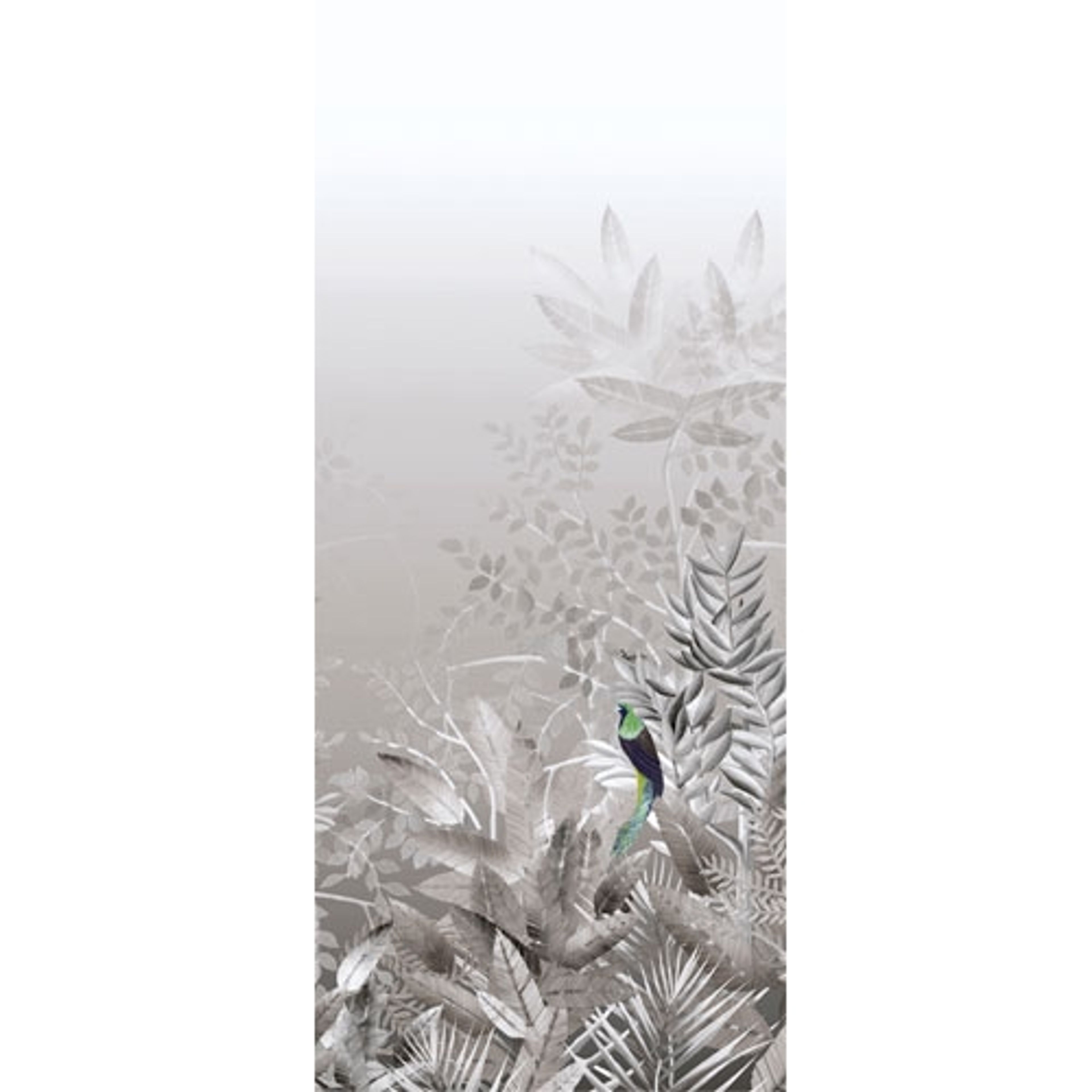 Tribute Lunar tapet tapet från Midbec med botaniskt mönster i grå. Från kollektionen Tribute. Nonwoven-material. Passar i vardagsrum, matsal och hall.