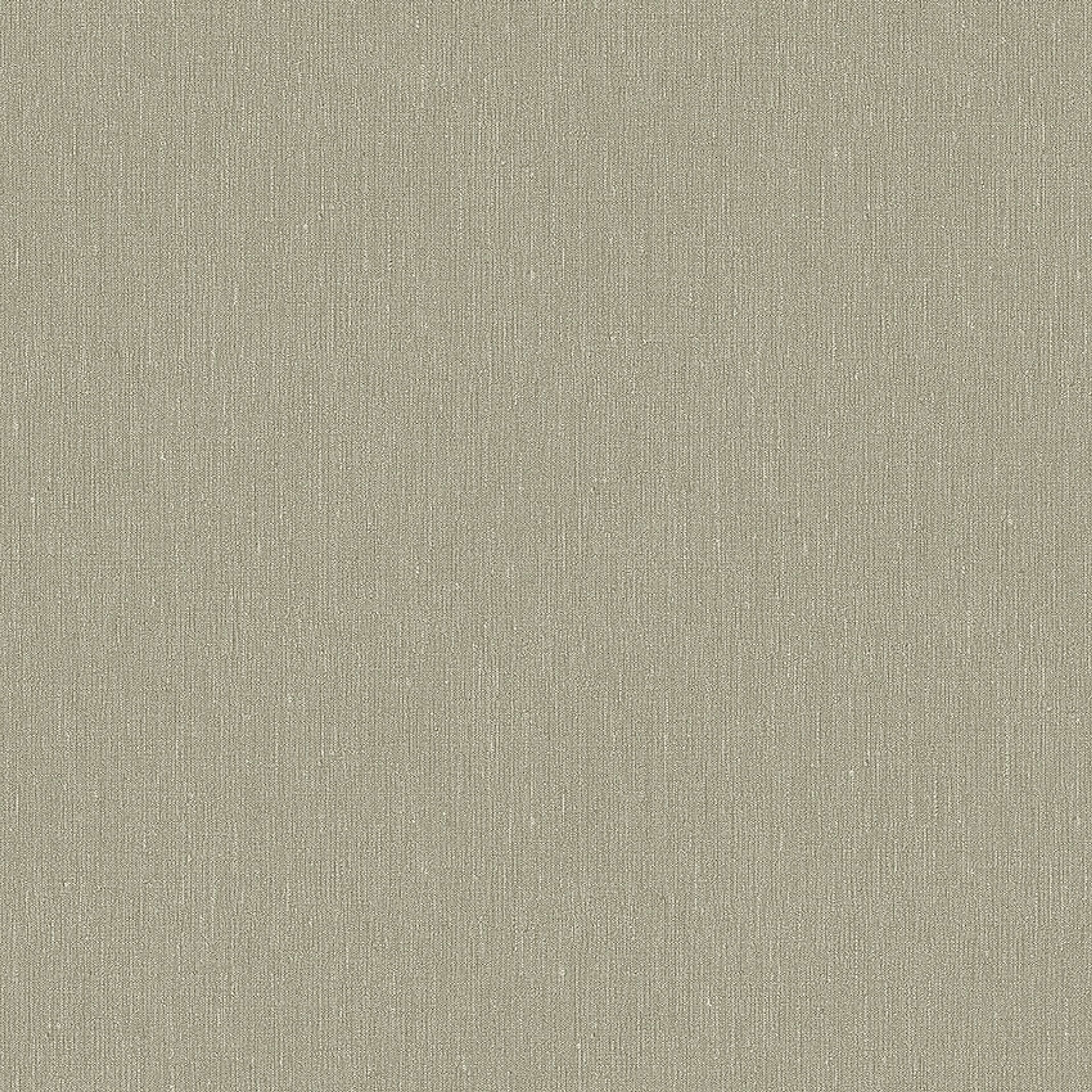 Soft Olive tapet med enfargat, textilimitation mönster i grön. Från kollektionen Linen. Nonwoven-material. Passar i vardagsrum och matsal.