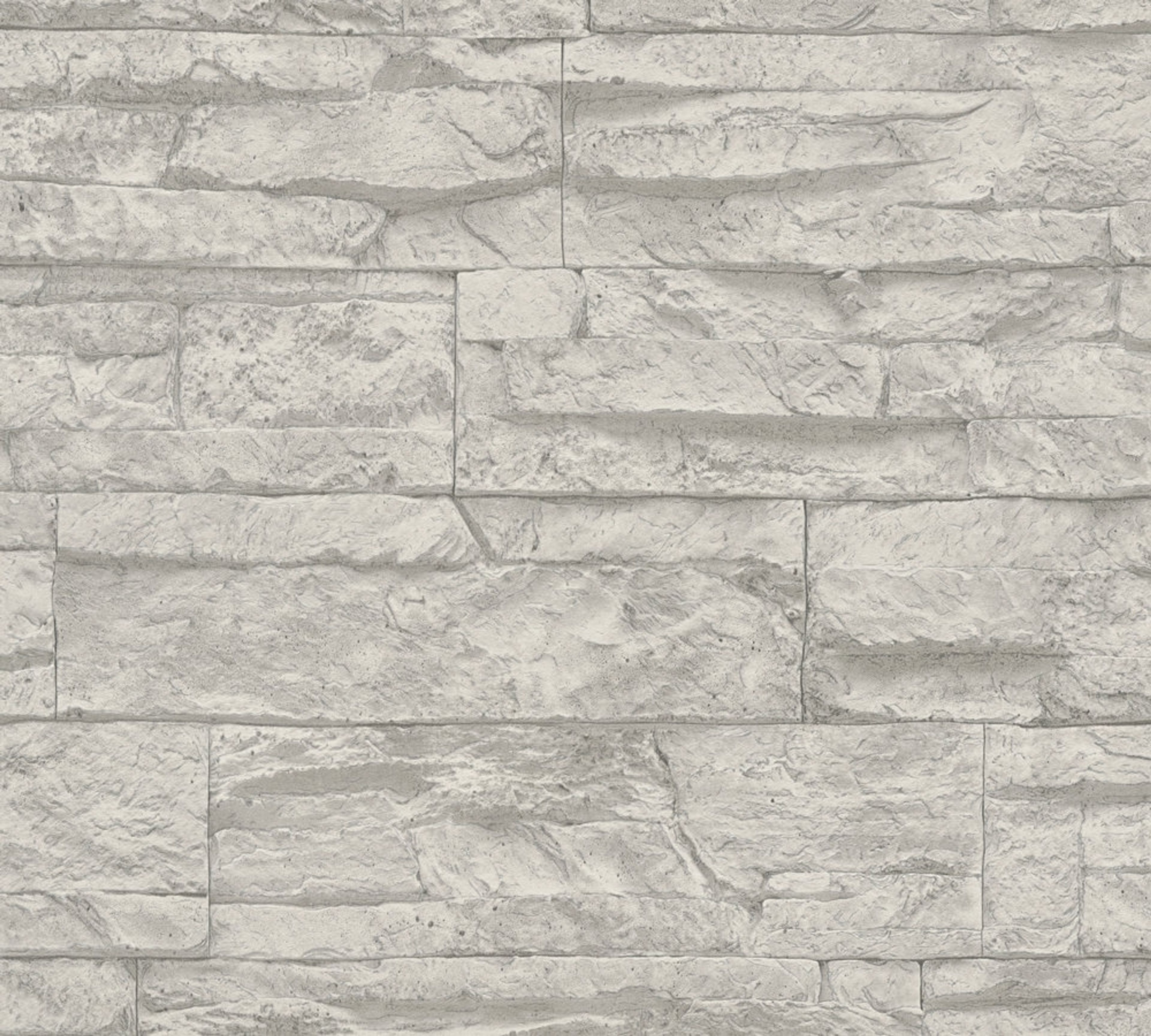 Discrete brickwall, strukturtapet i grå tapet med tegelsten mönster i grå. Från kollektionen best of wood n stone 2. Nonwoven-material med förskjuten passning. Passar i vardagsrum och matsal.