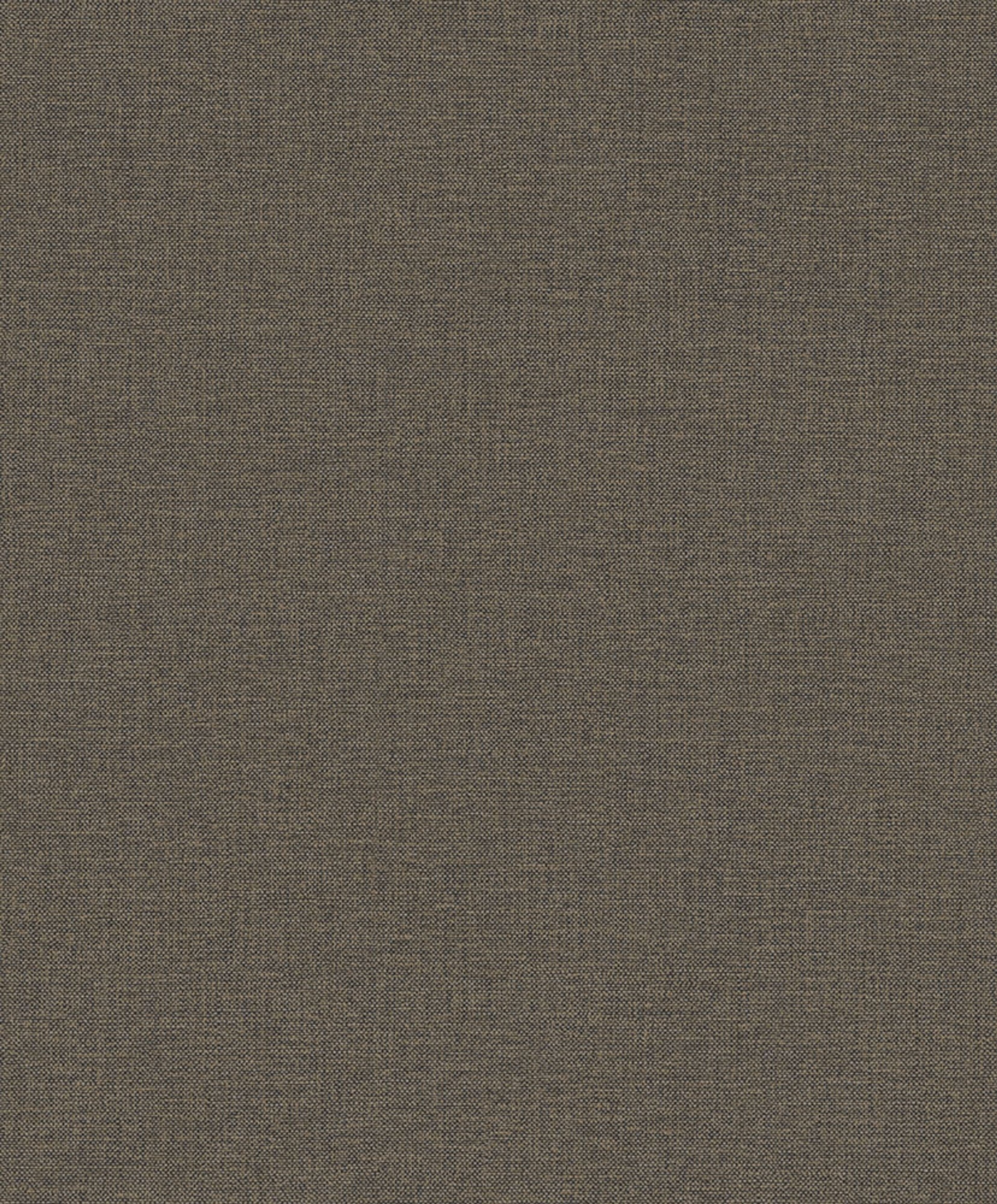 Textil mörkgråbrun, tapet tapet enfärgad i brun. Från kollektionen Linum 2. Nonwoven-material.