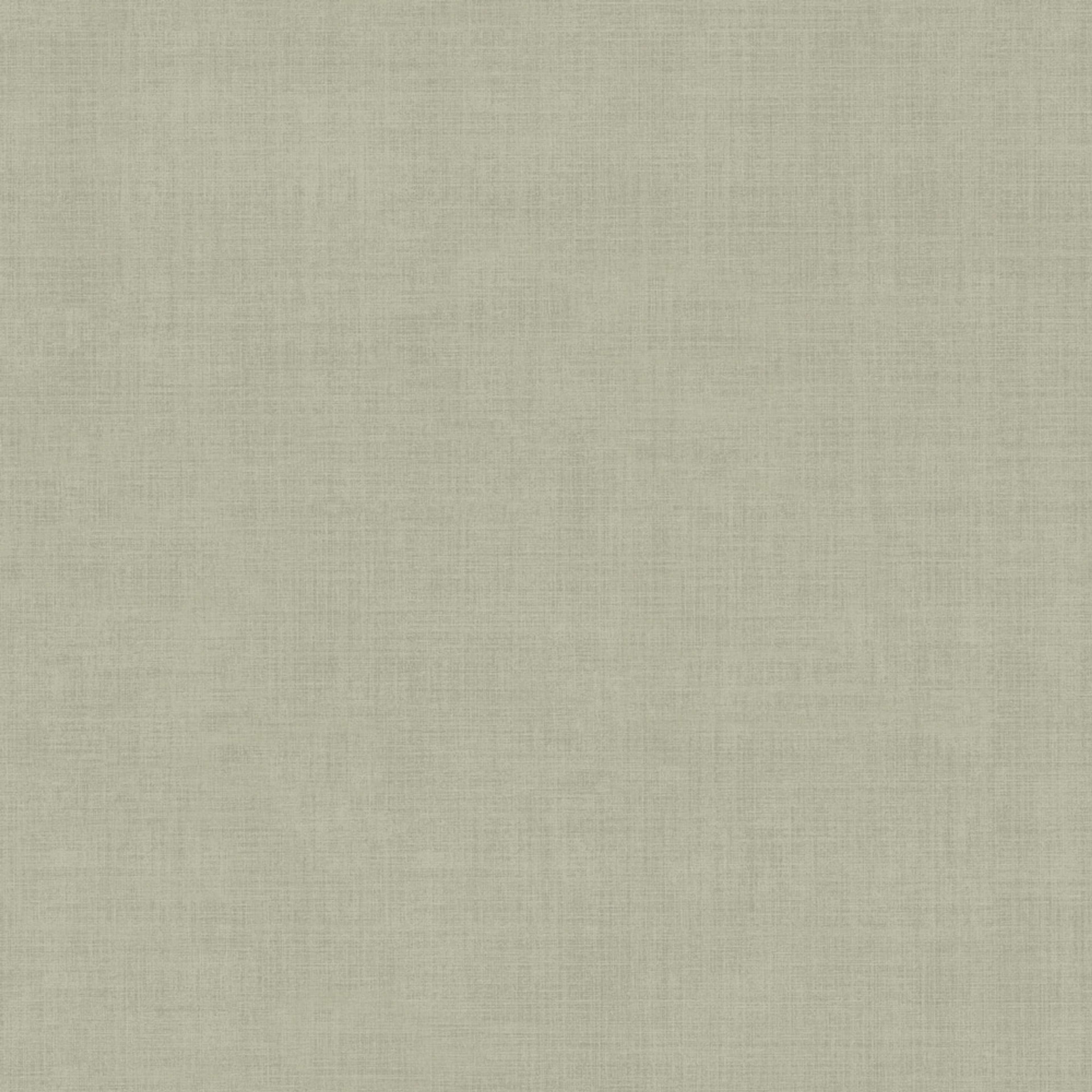 Jute varmgrå, tapet tapet enfärgad i grå. Från kollektionen Sommaräng. Nonwoven-material.