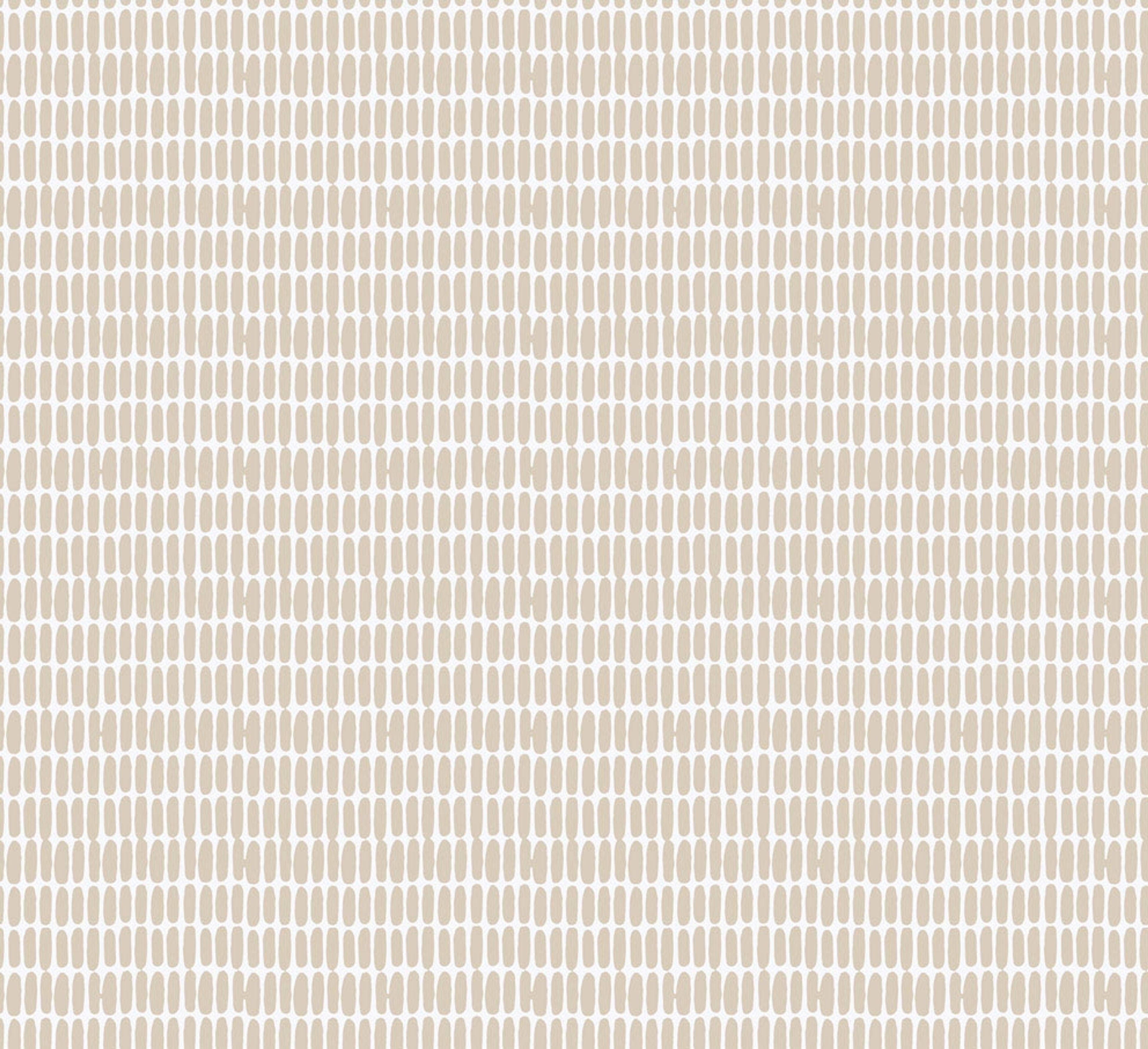 Alku tapet med grafiskt mönster i beige. Från kollektionen Marimekko 6. Nonwoven-material med rak passning.