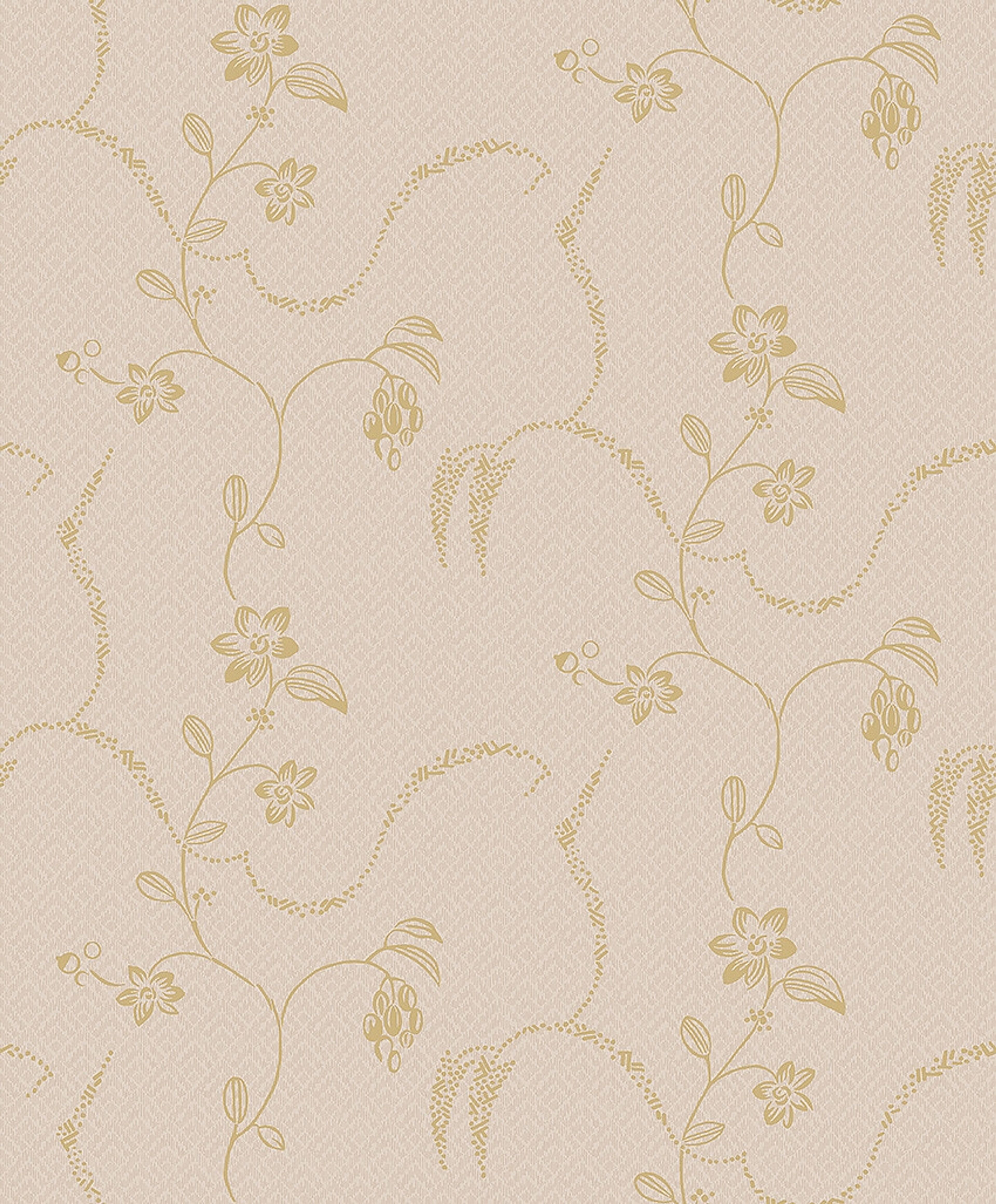 Elsie Rosa Tapet tapet med blommigt mönster i rosa. Från kollektionen Swedish Grace. Nonwoven-material med rak passning. Passar i vardagsrum.