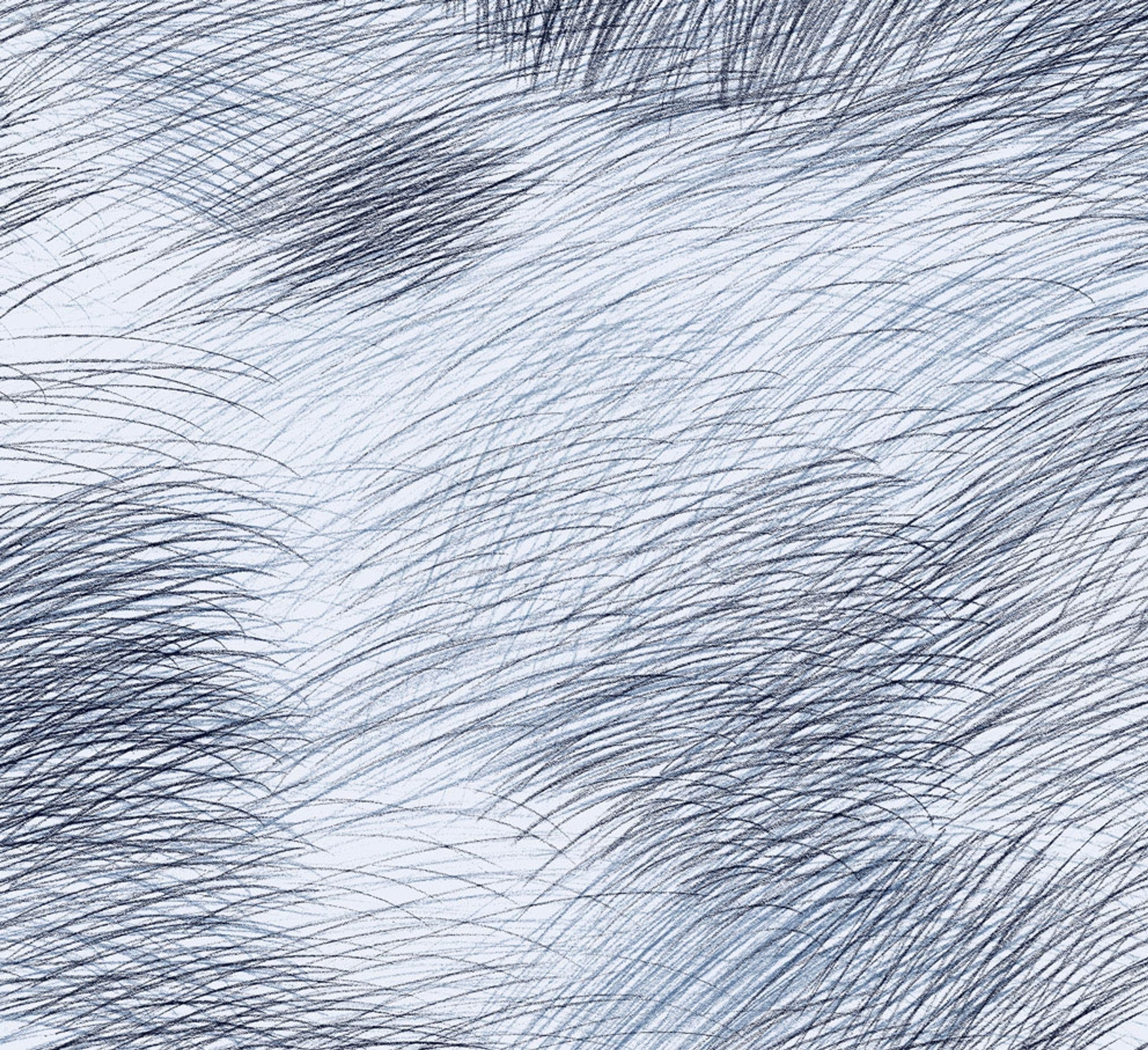 Lepo tapet med grafiskt mönster i blå. Från kollektionen Marimekko 6. Nonwoven-material med förskjuten passning.