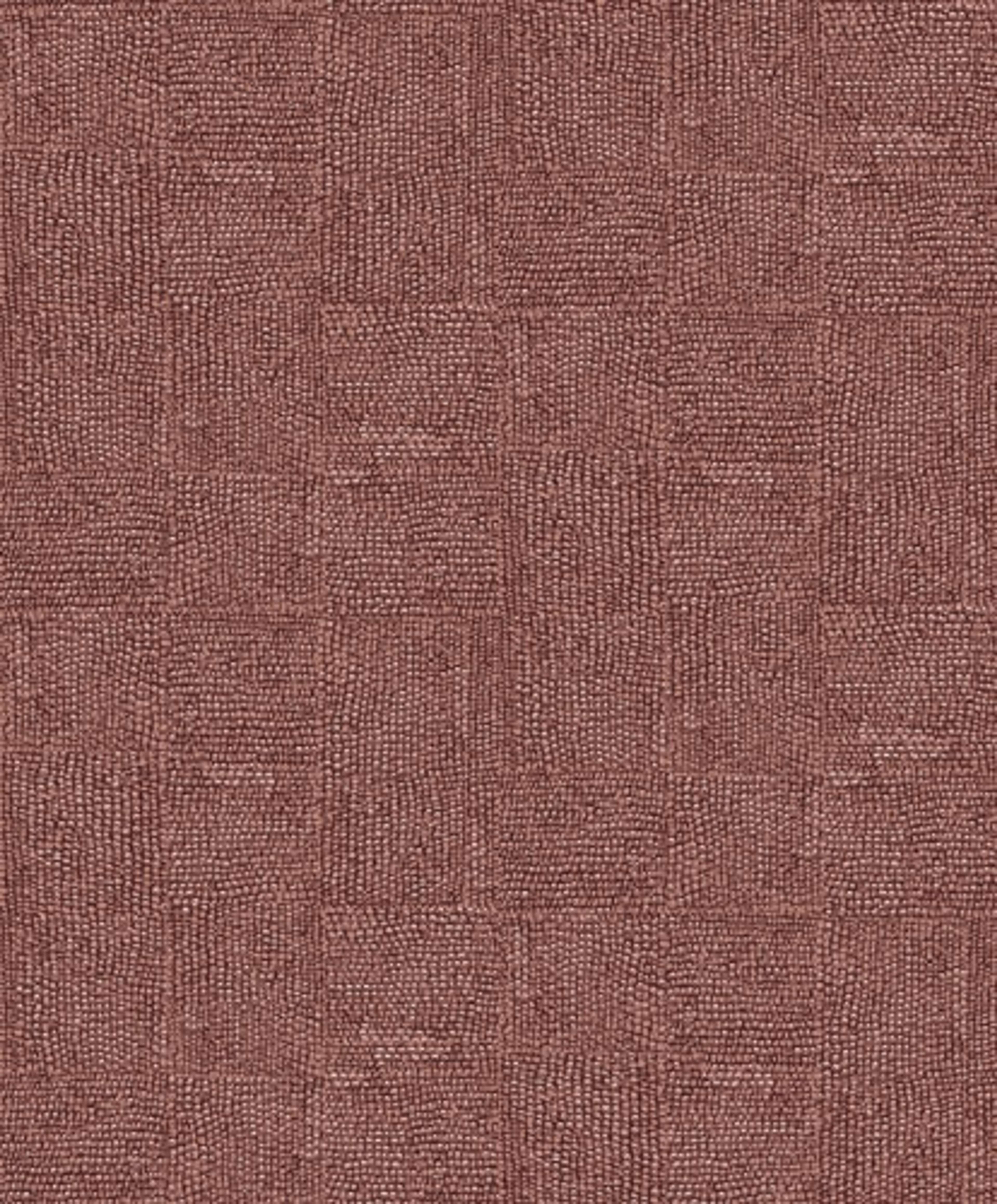 Hide spice tapet med rutigt mönster i röd. Från kollektionen Colours. Nonwoven-material med förskjuten passning.