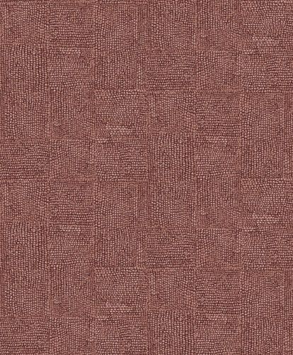 Hide spice tapet med rutigt mönster i röd. Från kollektionen Colours. Nonwoven-material med förskjuten passning.