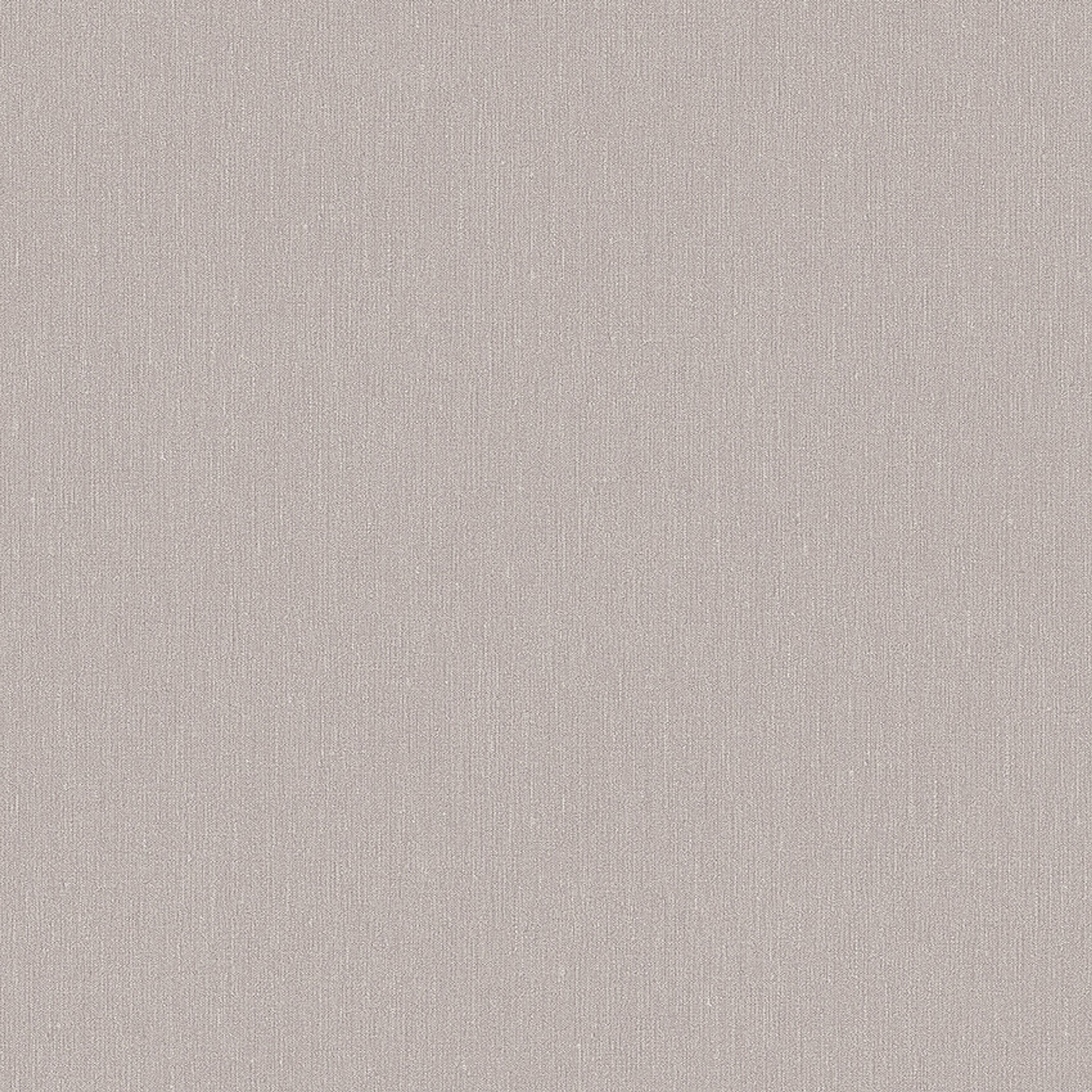Heather tapet med enfargat, textilimitation mönster i lila. Från kollektionen Linen. Nonwoven-material. Passar i vardagsrum och matsal.