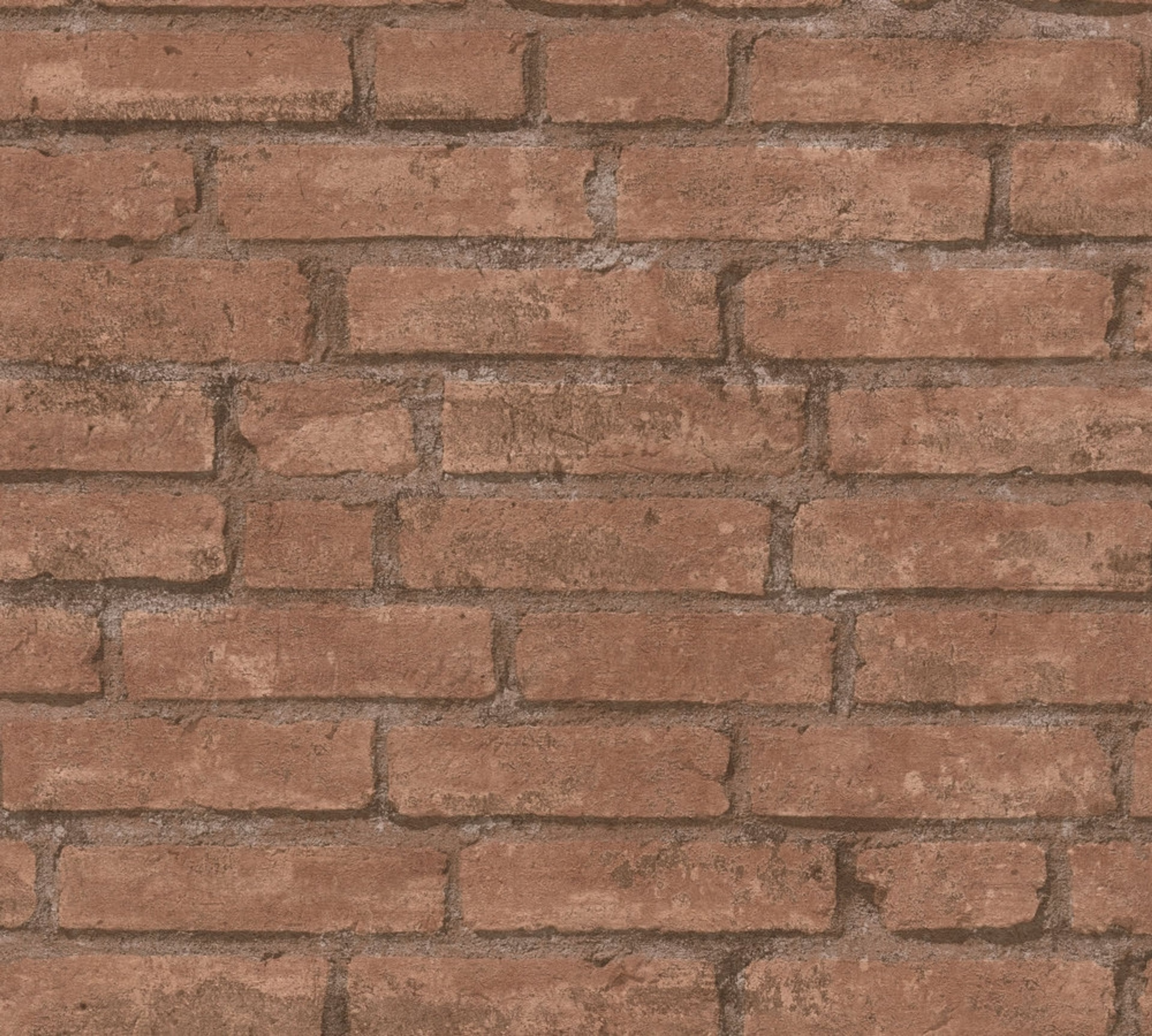 classic stone, strukturtapet i brun tapet med tegelsten mönster i brun. Från kollektionen best of wood n stone 2. Nonwoven-material med förskjuten passning. Passar i vardagsrum och matsal.