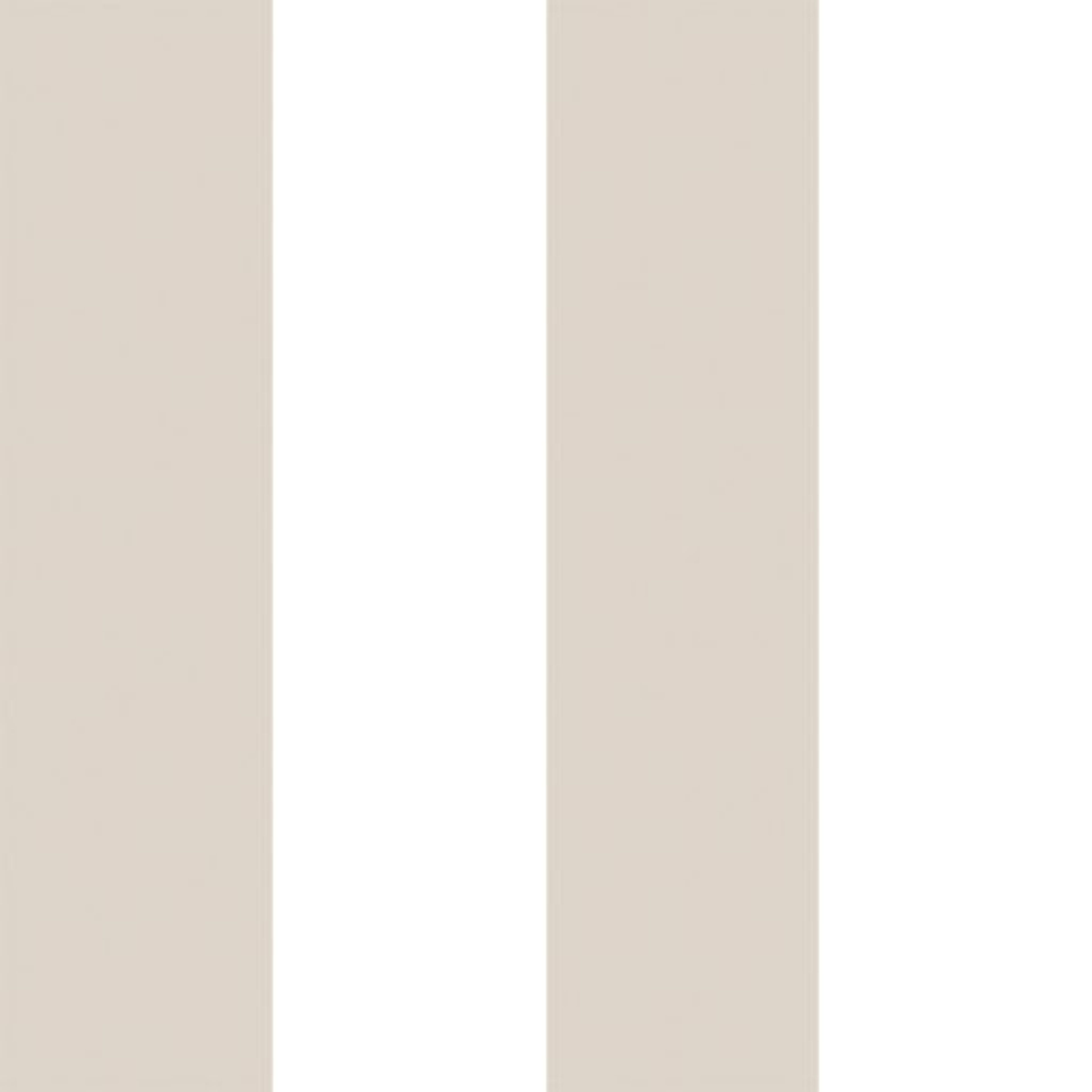 Bred Rand, beige tapet från duro med randigt mönster i grå och beige. Från kollektionen Rand & Kulör. Nonwoven-material.