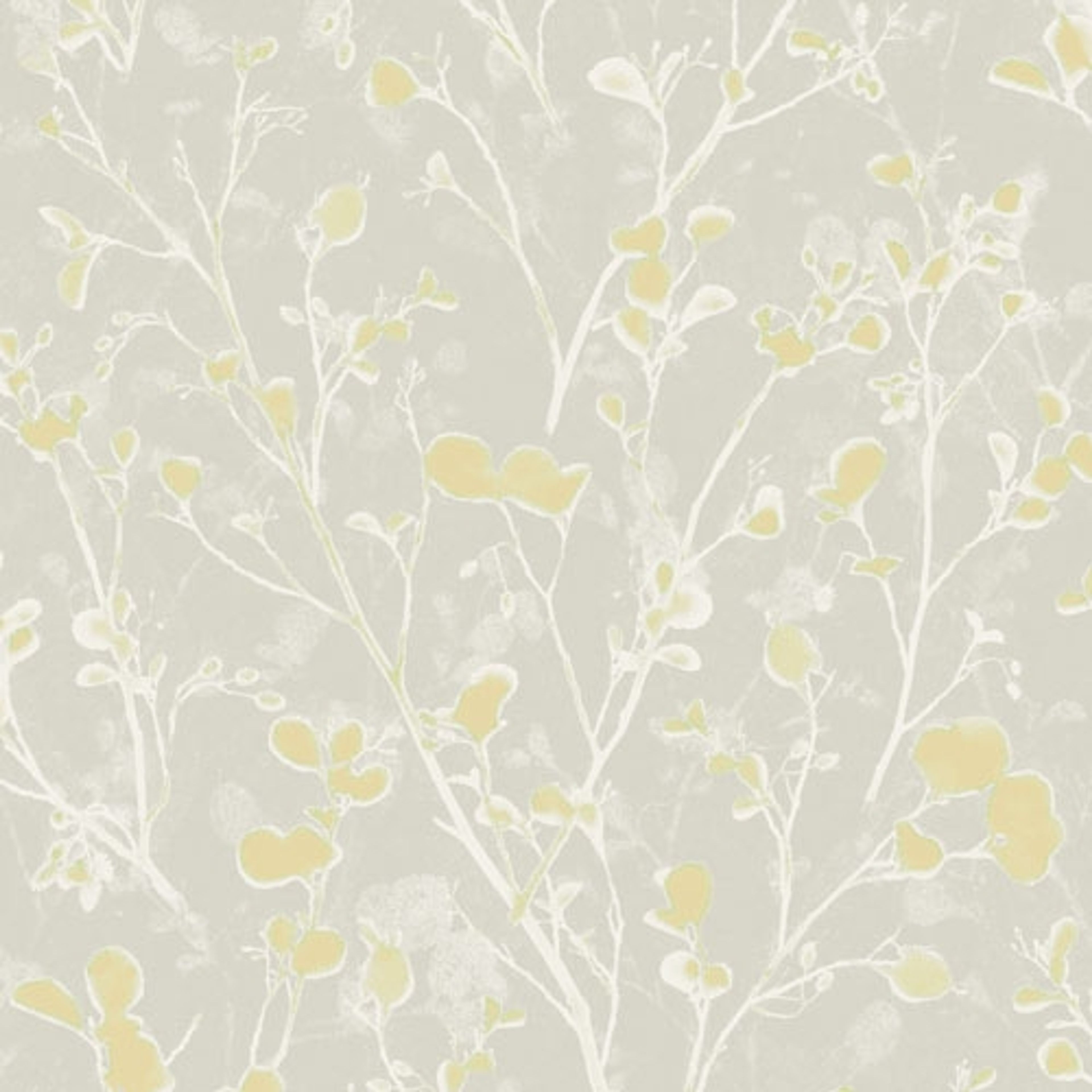 Alder greenery tapet med blommigt mönster i beige. Från kollektionen lotus. Nonwoven-material med förskjuten passning.